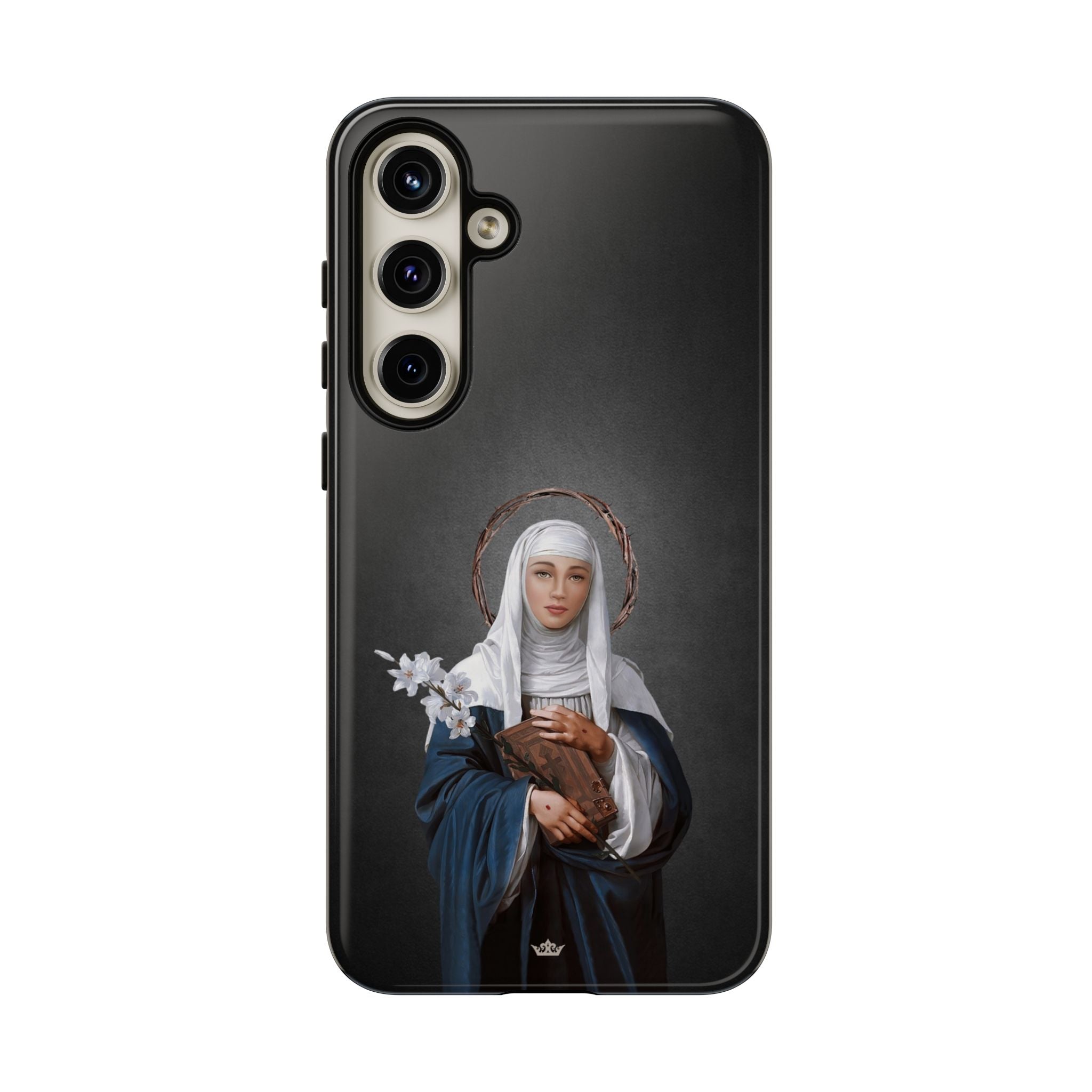 St. Catherine of Siena Hard Phone Case (Dark)