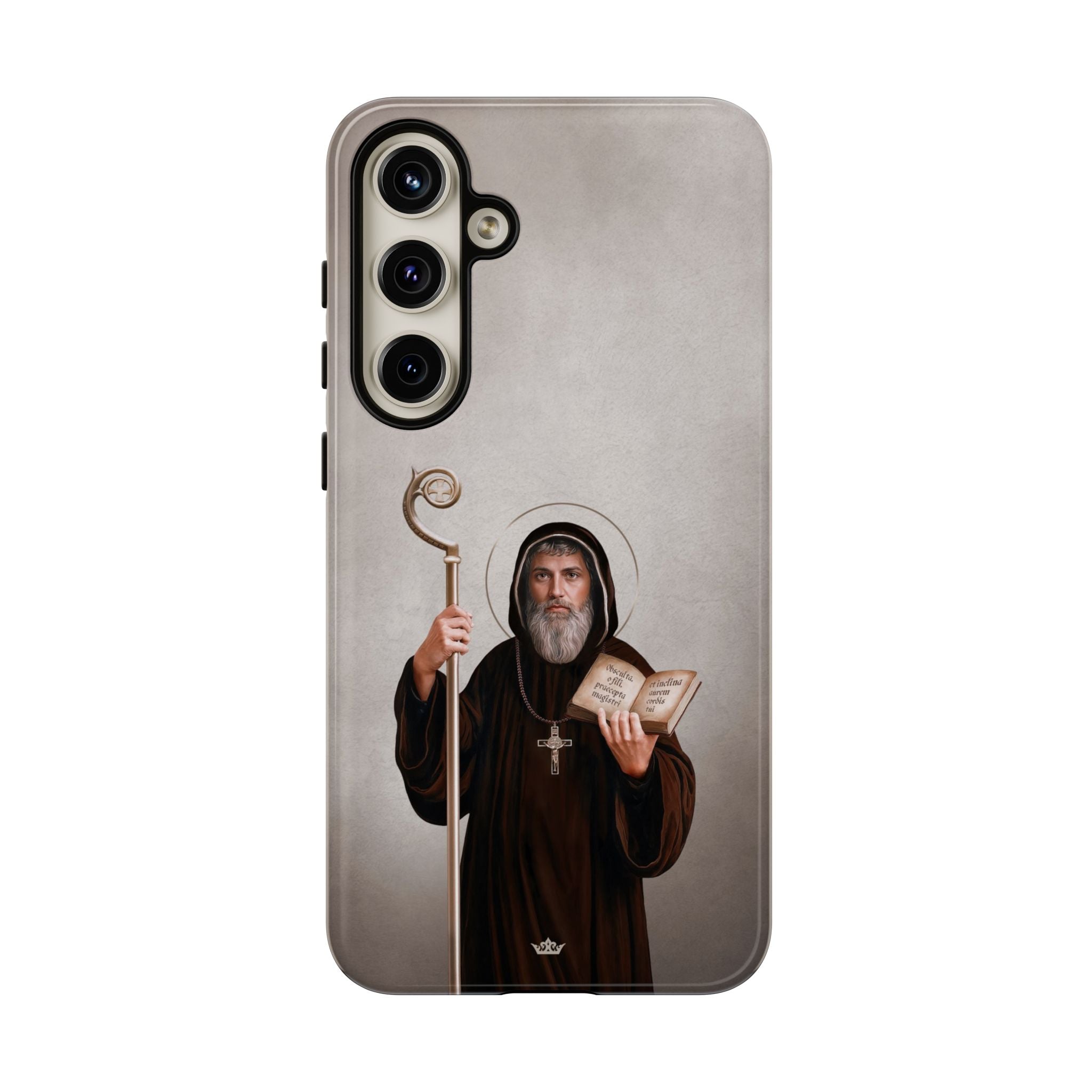 St. Benedict Hard Phone Case (Light)