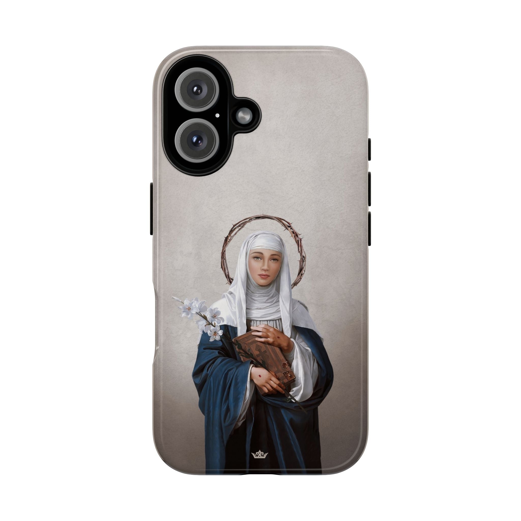 St. Catherine of Siena Hard Phone Case (Light)