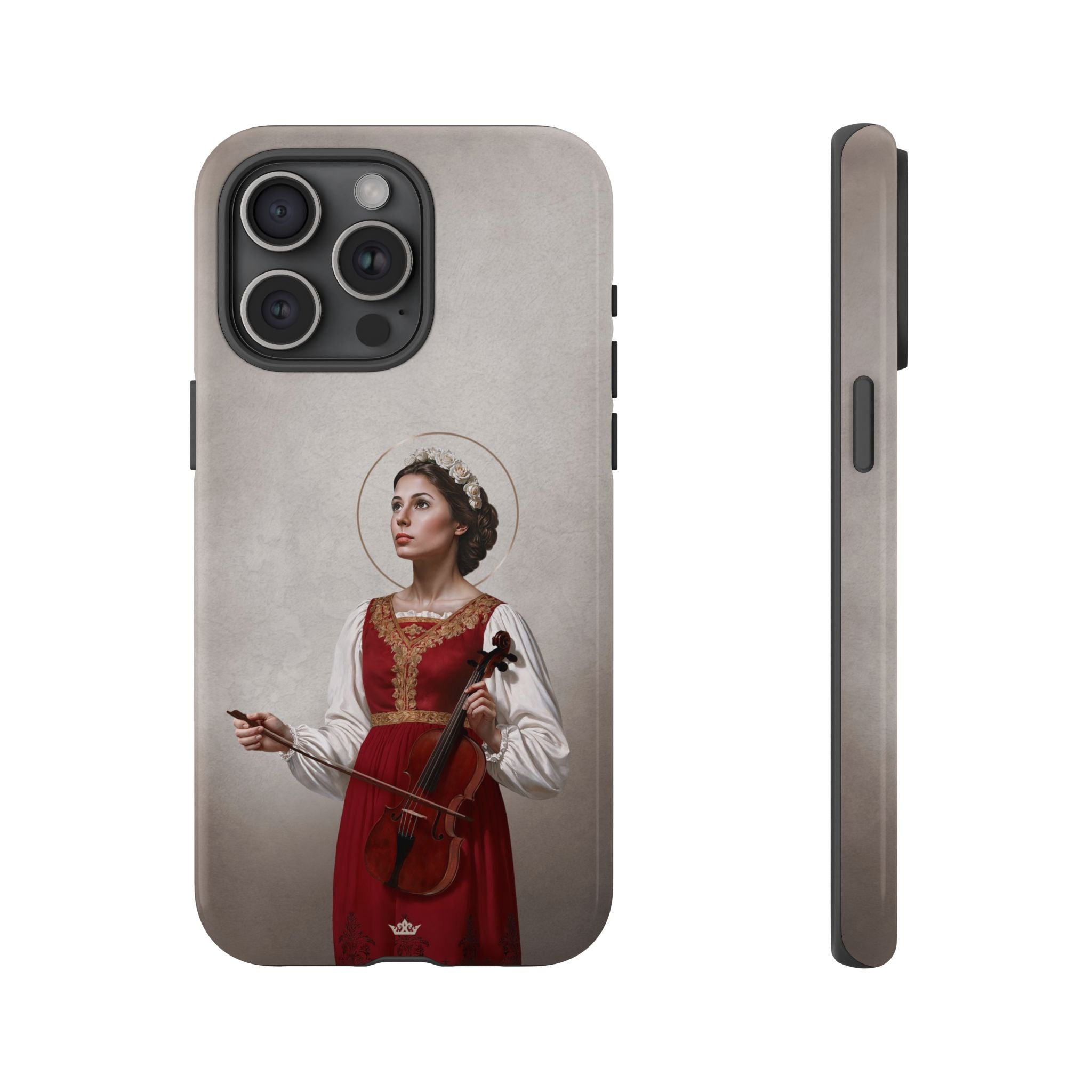 St. Cecilia Hard Phone Case (Light)