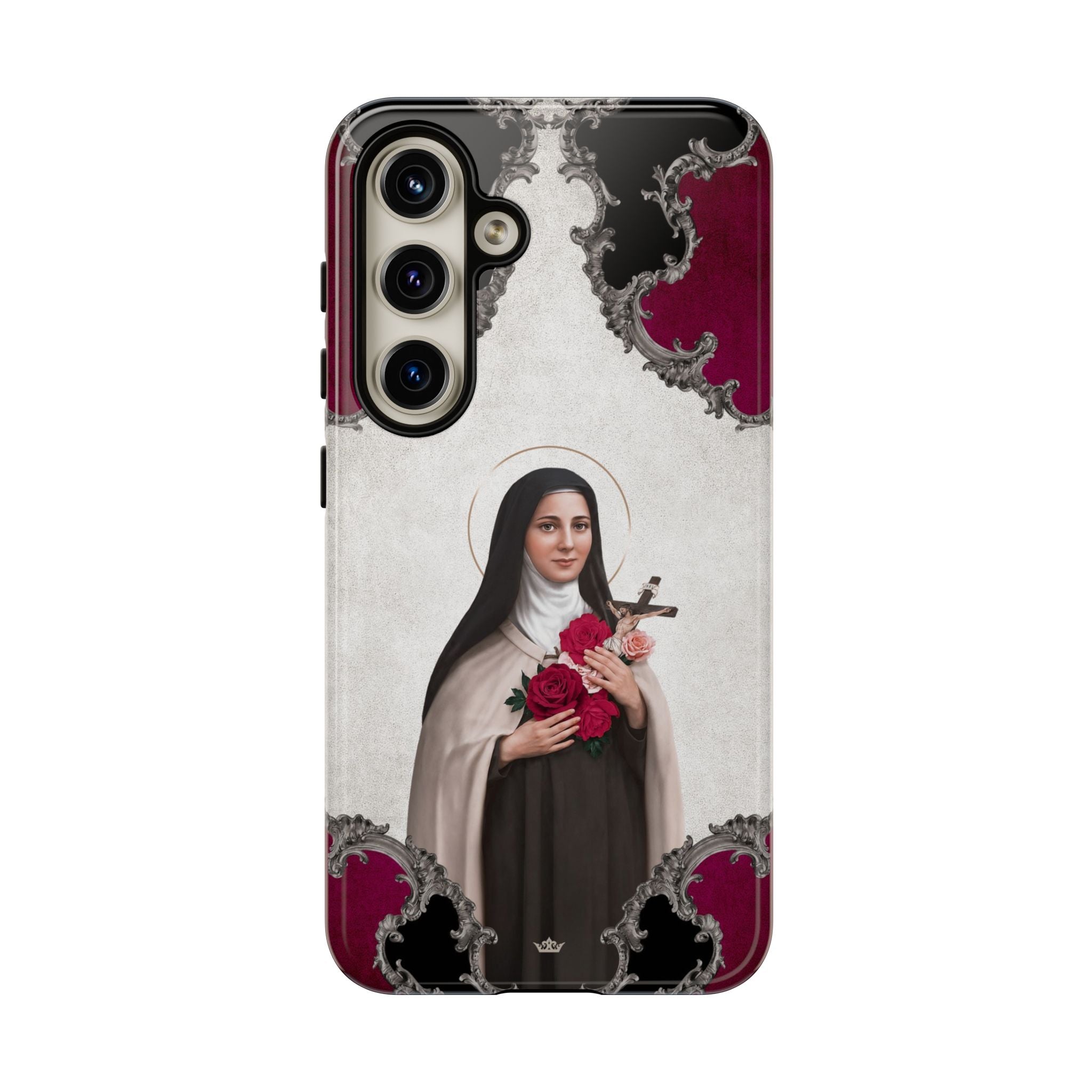 St. Therese of Lisieux Hard Phone Case (Baroque)