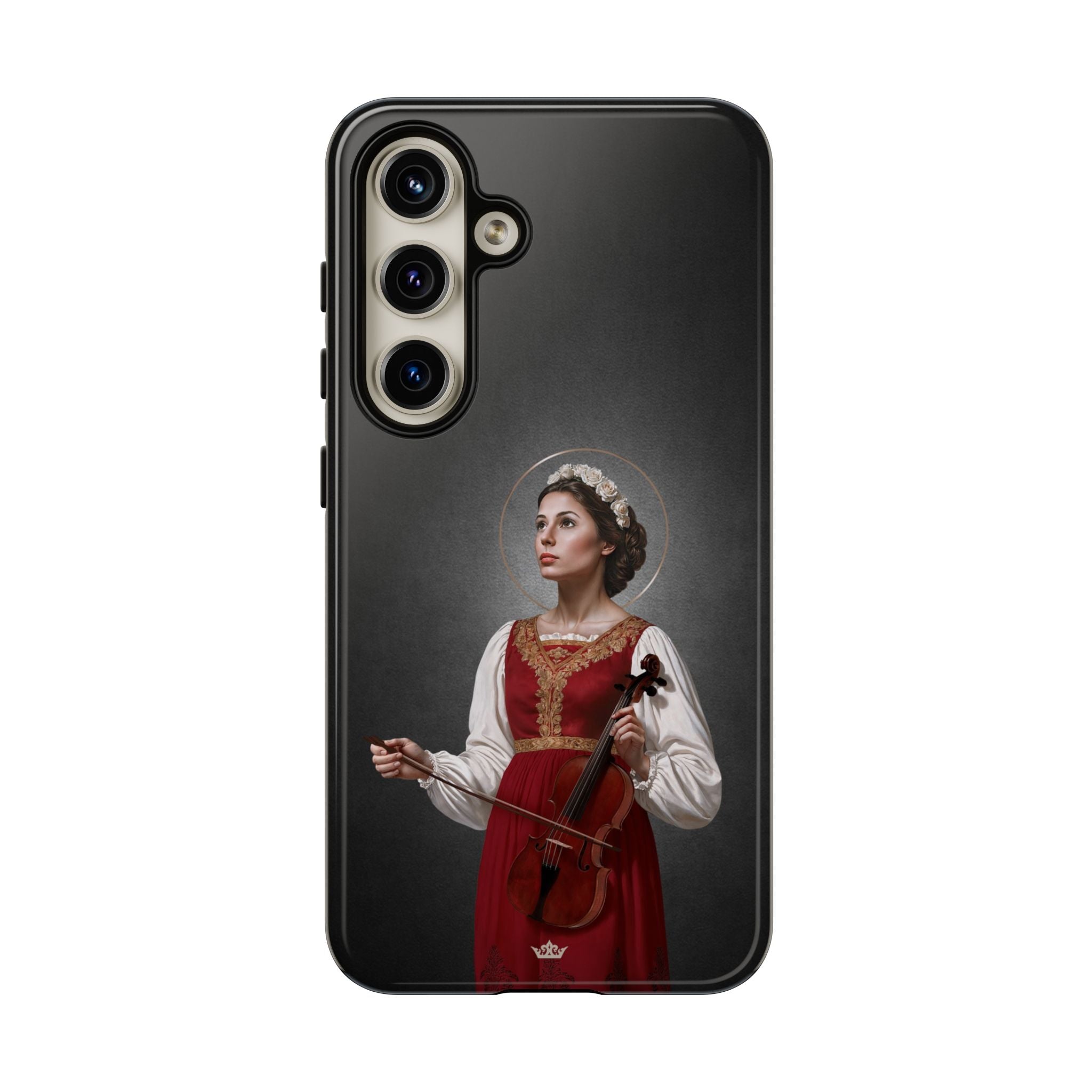 St. Cecilia Hard Phone Case (Dark)