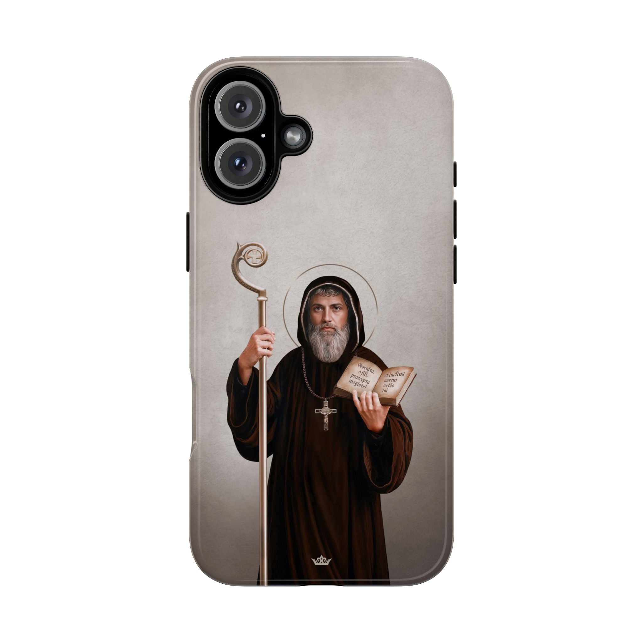 St. Benedict Hard Phone Case (Light)