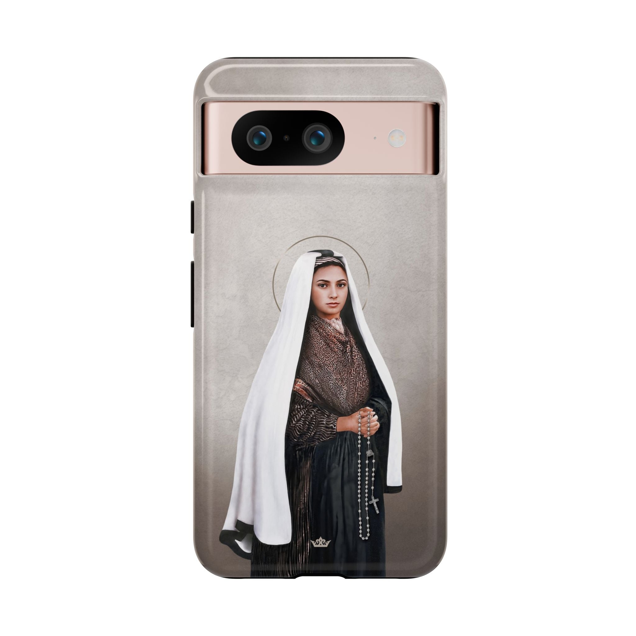 St. Bernadette Hard Phone Case (Light)