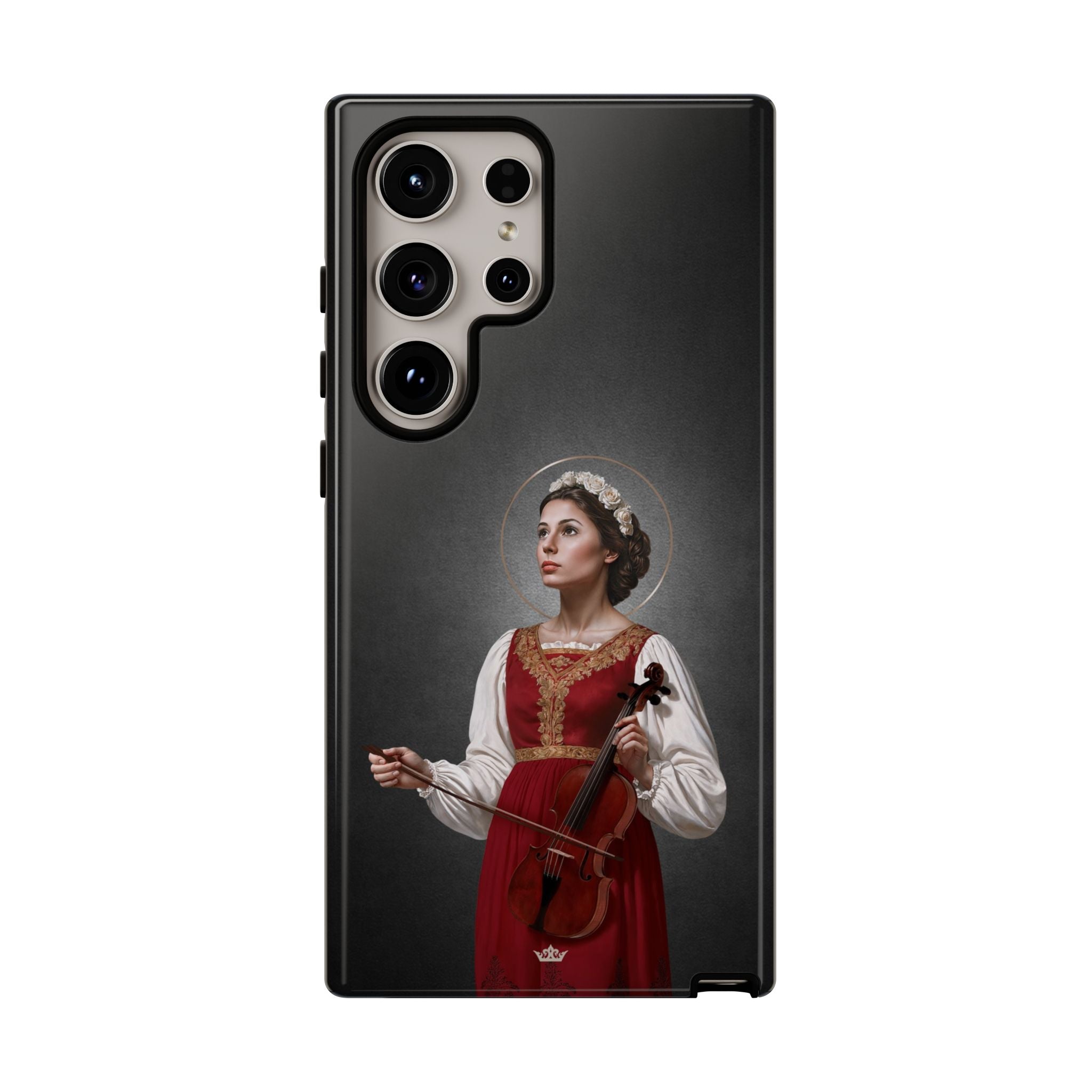 St. Cecilia Hard Phone Case (Dark)