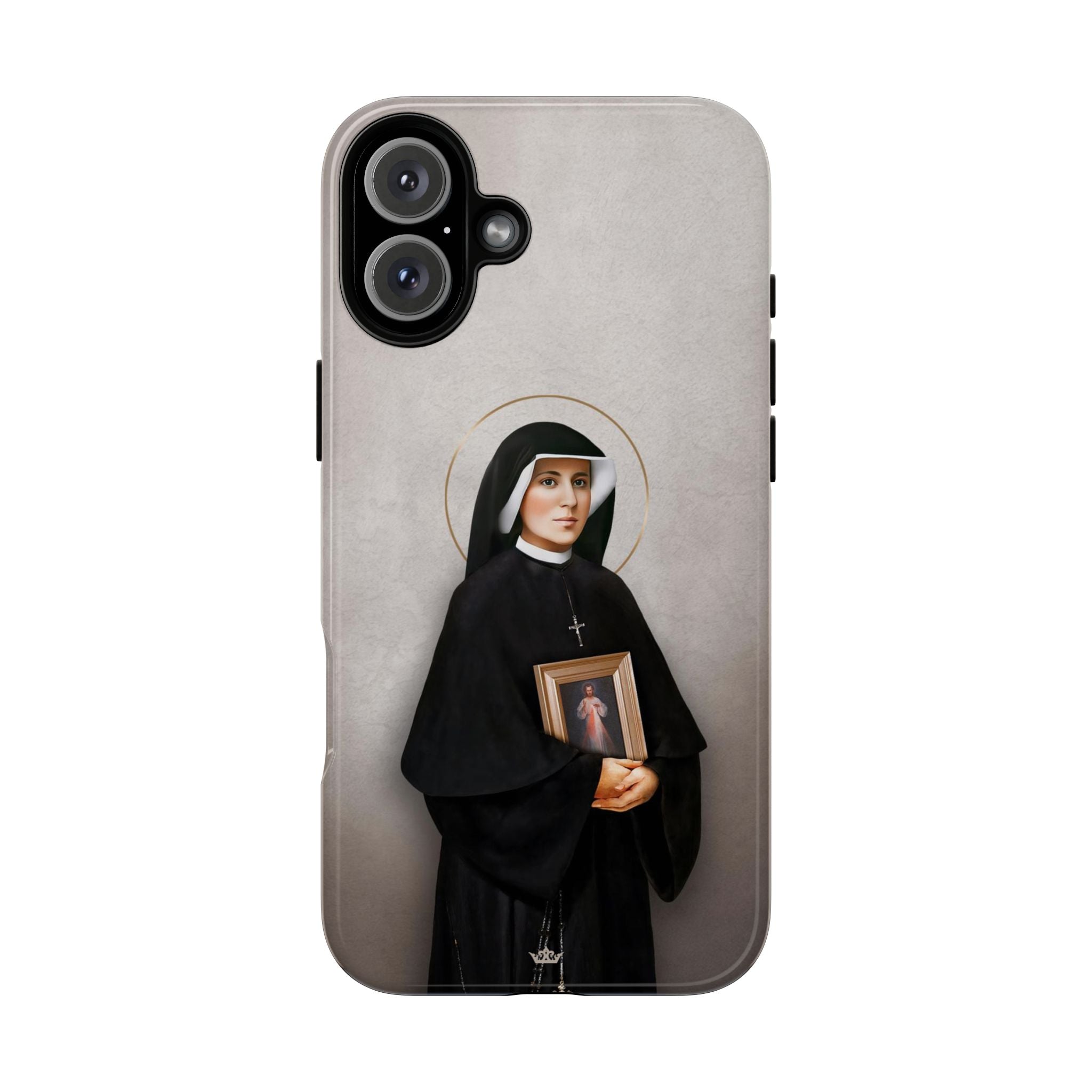 St. Faustina Hard Phone Case (Light)