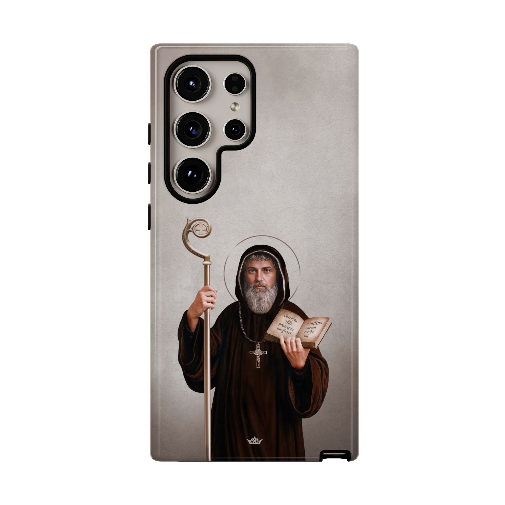 St. Benedict Hard Phone Case (Light)