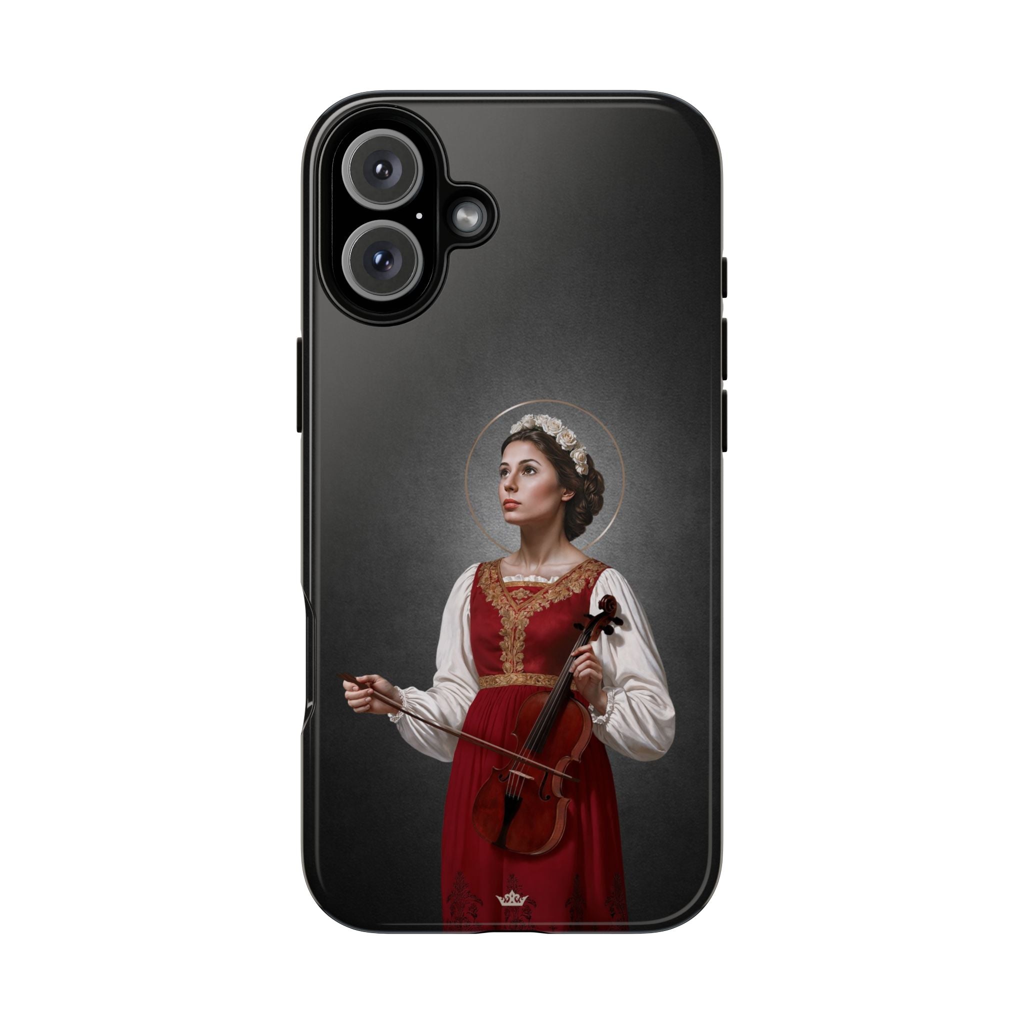 St. Cecilia Hard Phone Case (Dark)