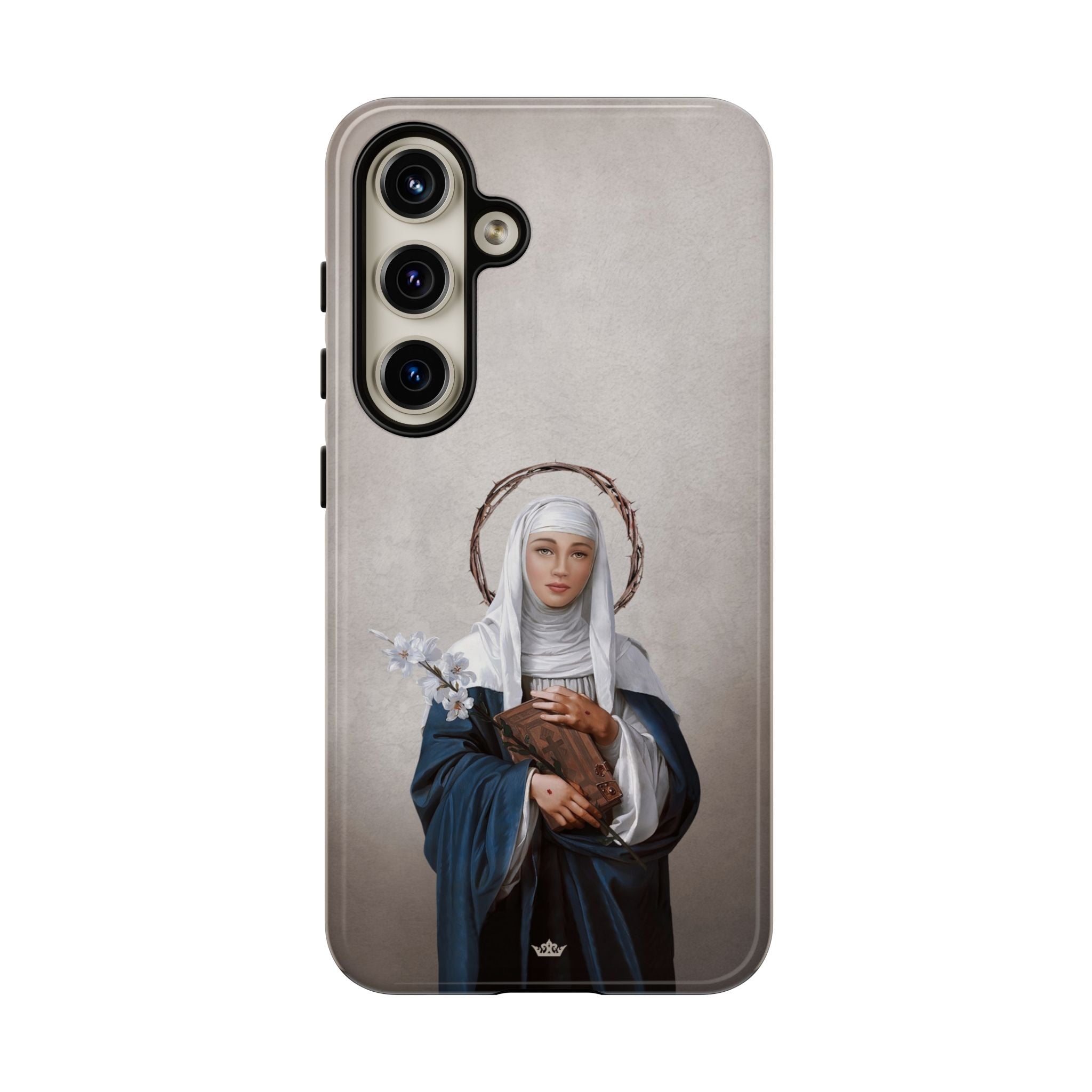 St. Catherine of Siena Hard Phone Case (Light)