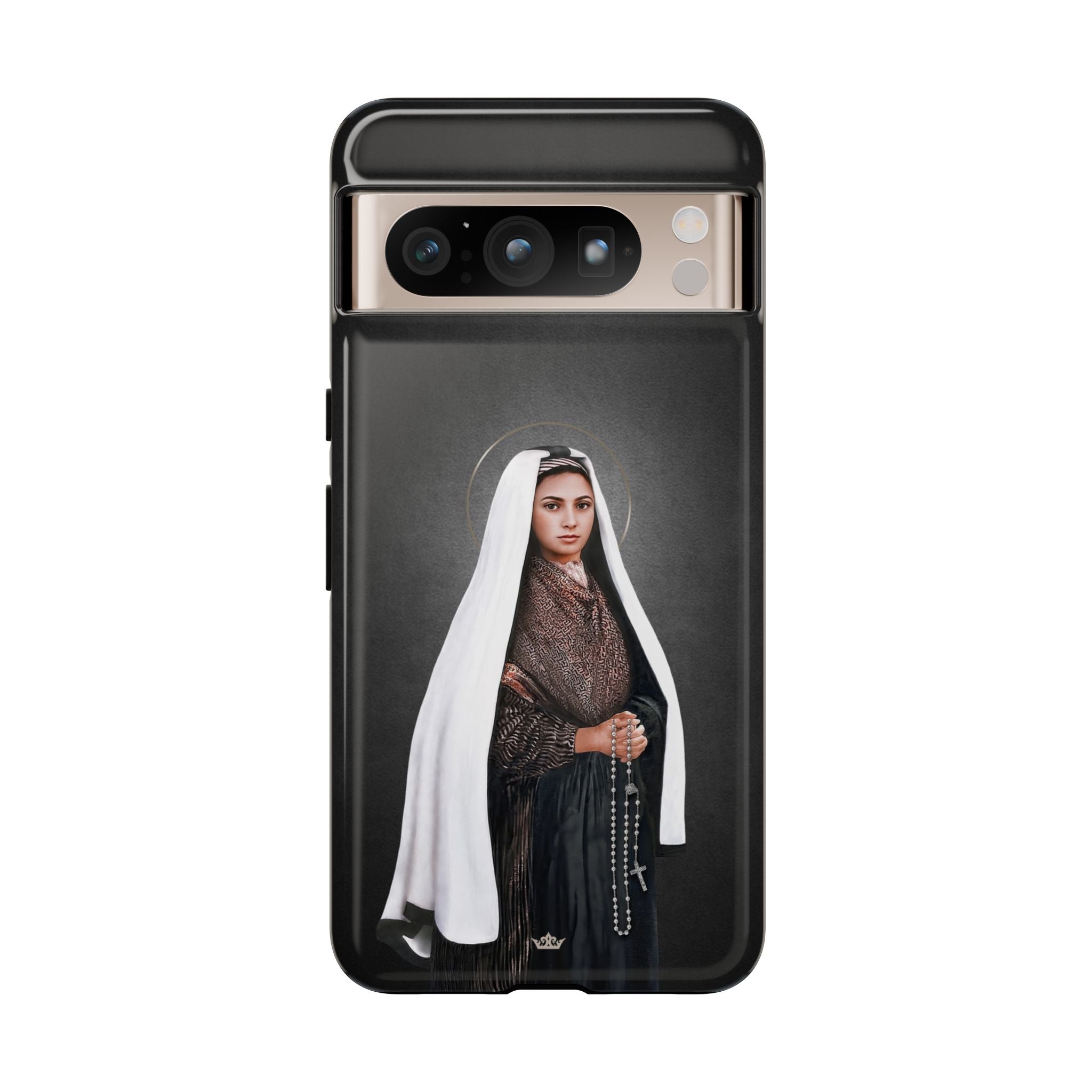 St. Bernadette Hard Phone Case (Dark)