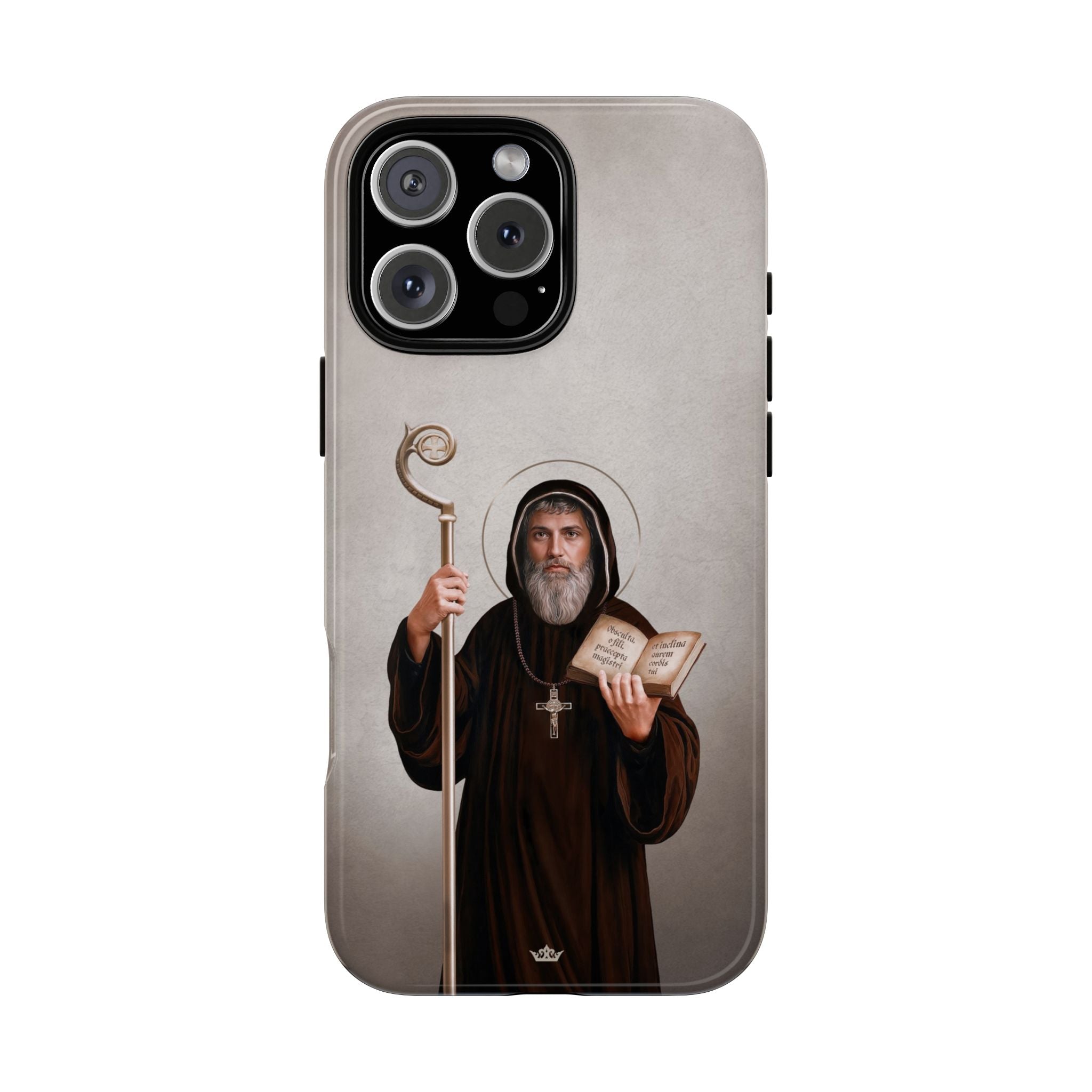 St. Benedict Hard Phone Case (Light)