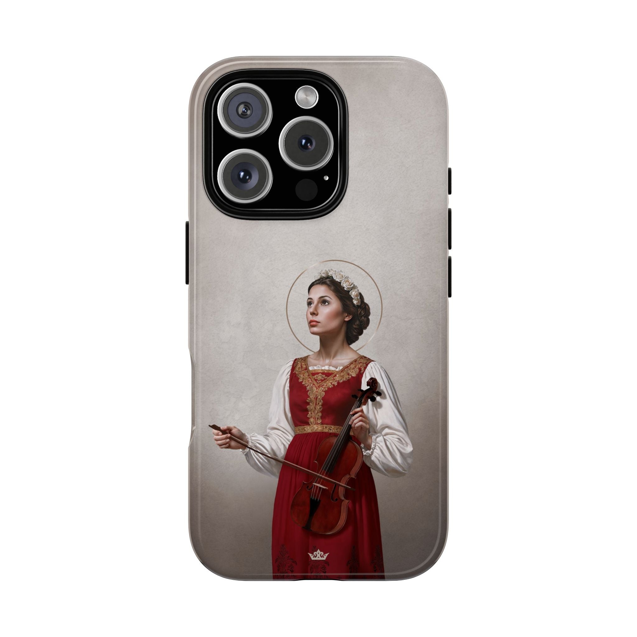 St. Cecilia Hard Phone Case (Light)