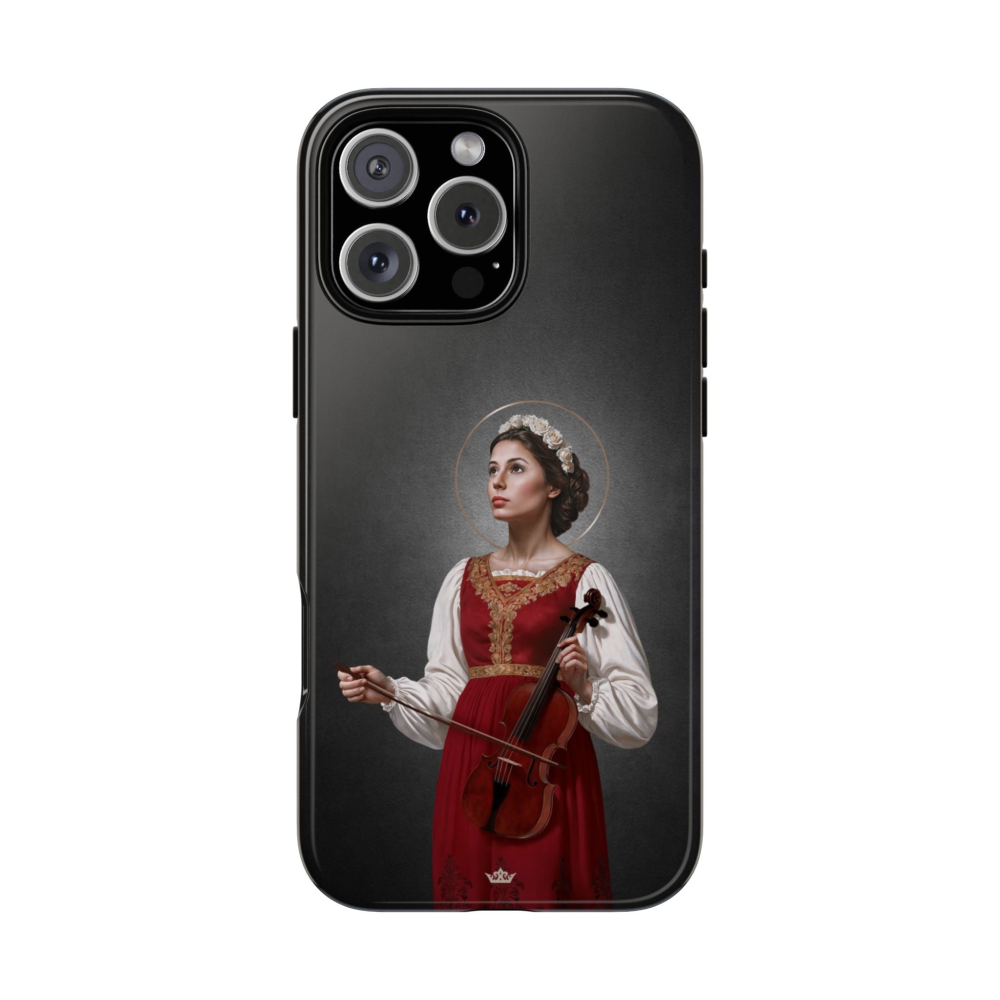 St. Cecilia Hard Phone Case (Dark)