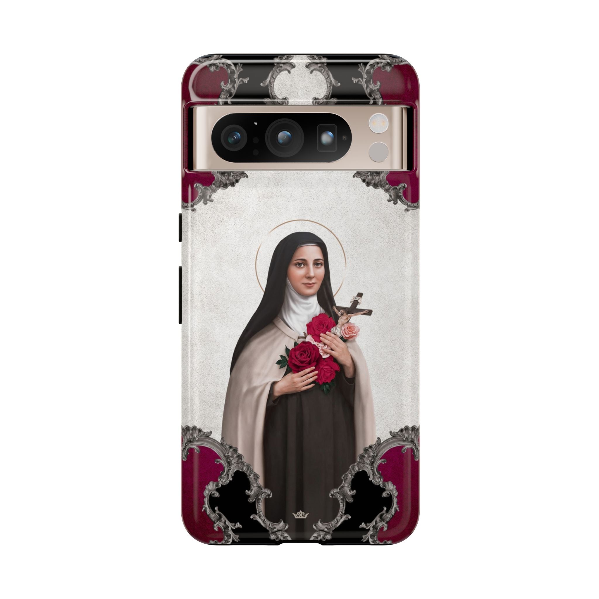 St. Therese of Lisieux Hard Phone Case (Baroque)