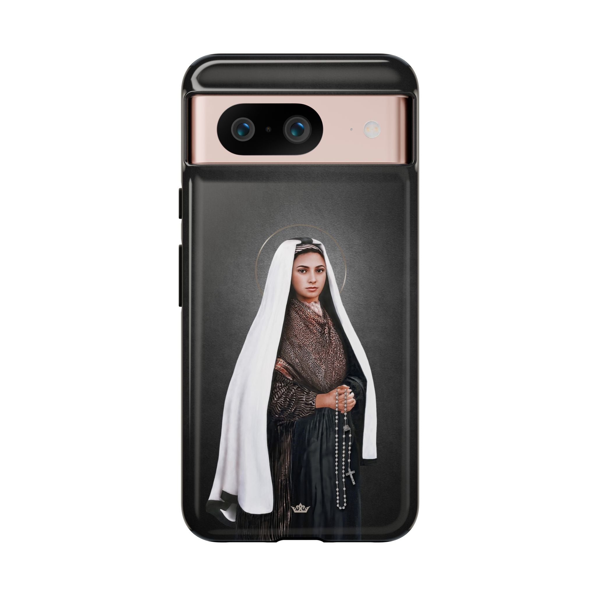 St. Bernadette Hard Phone Case (Dark)