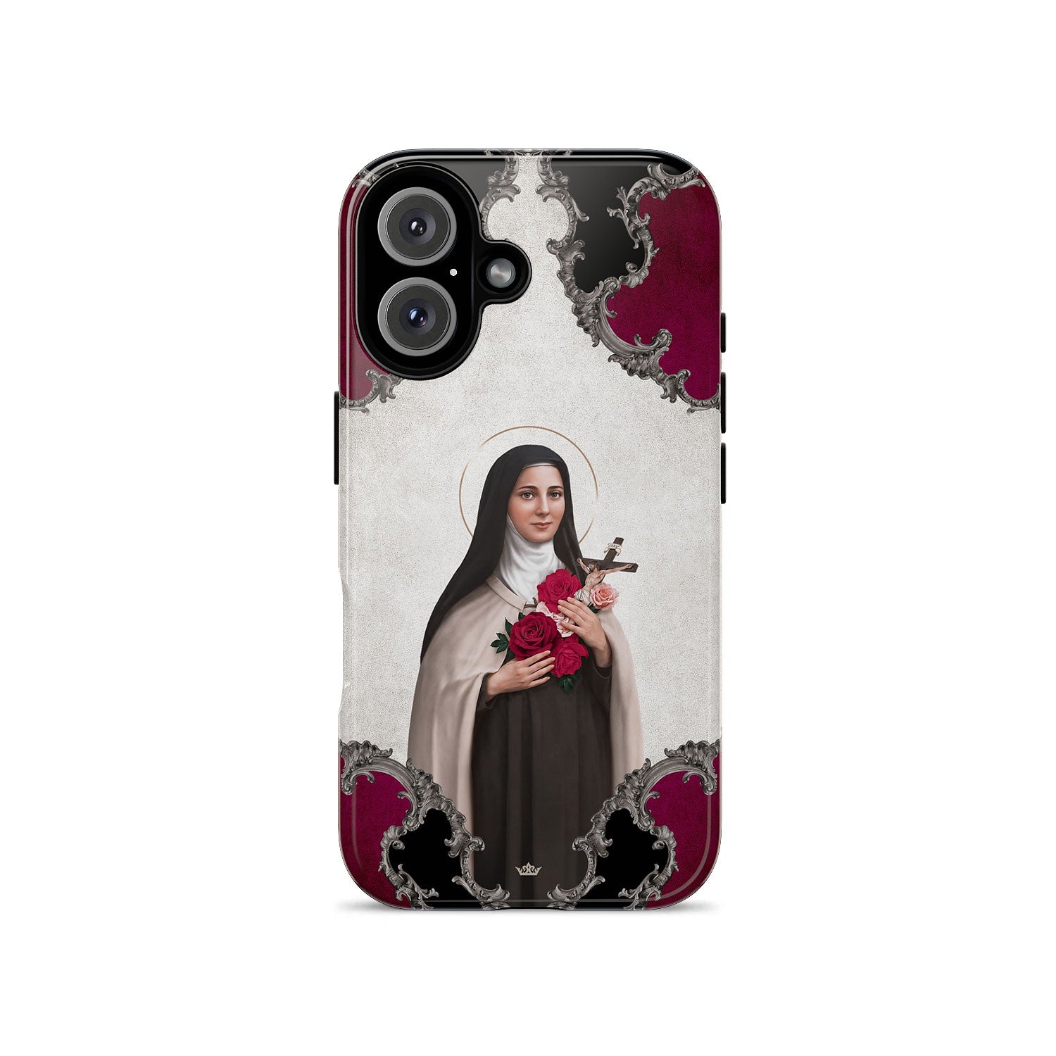 St. Therese of Lisieux Hard Phone Case (Baroque)