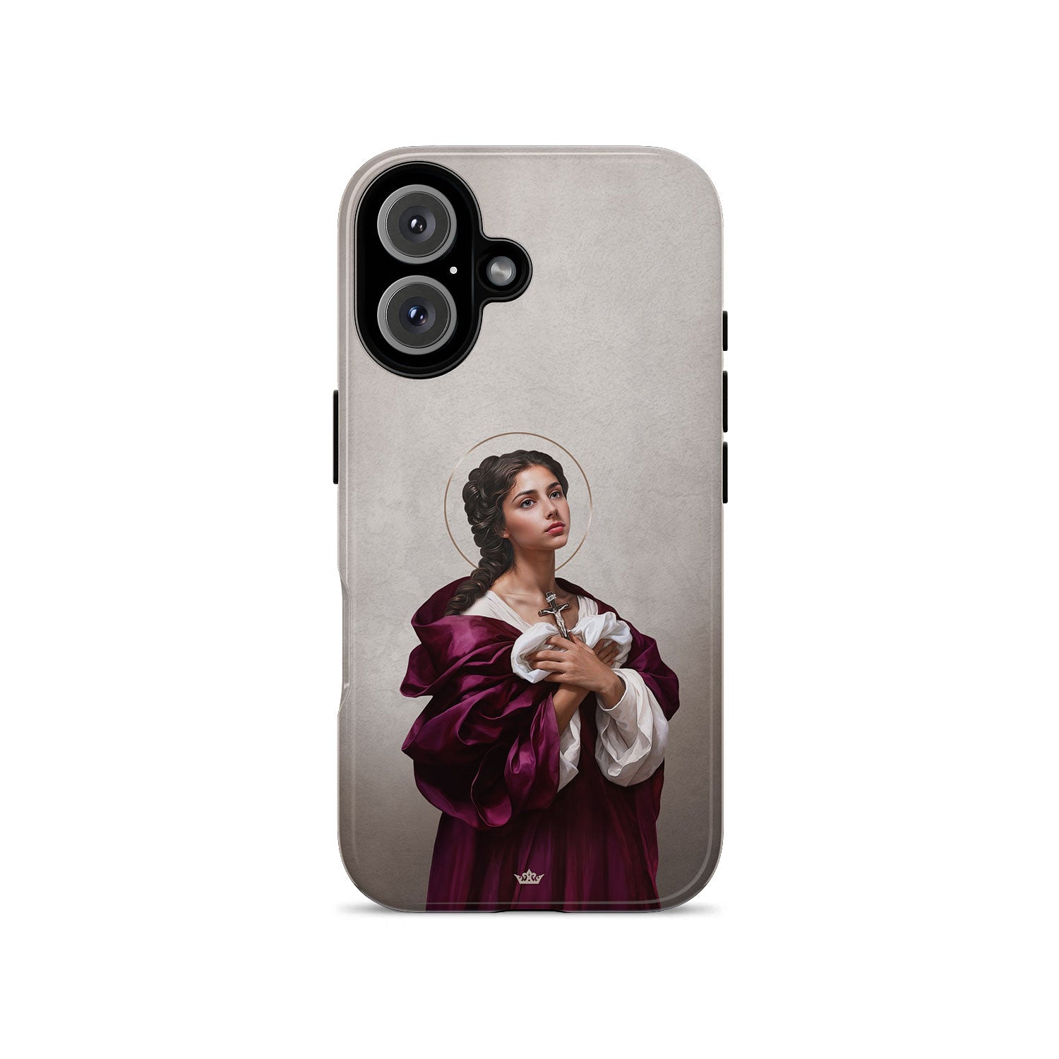 St. Agatha Hard Phone Case (Light)