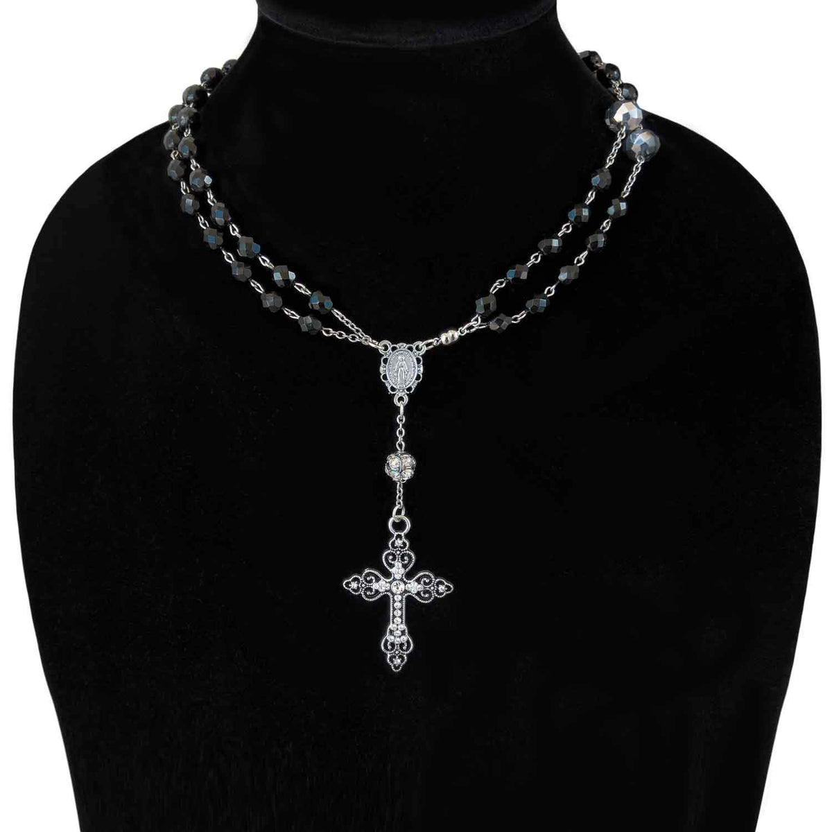 Ave Maria Rosary Necklace