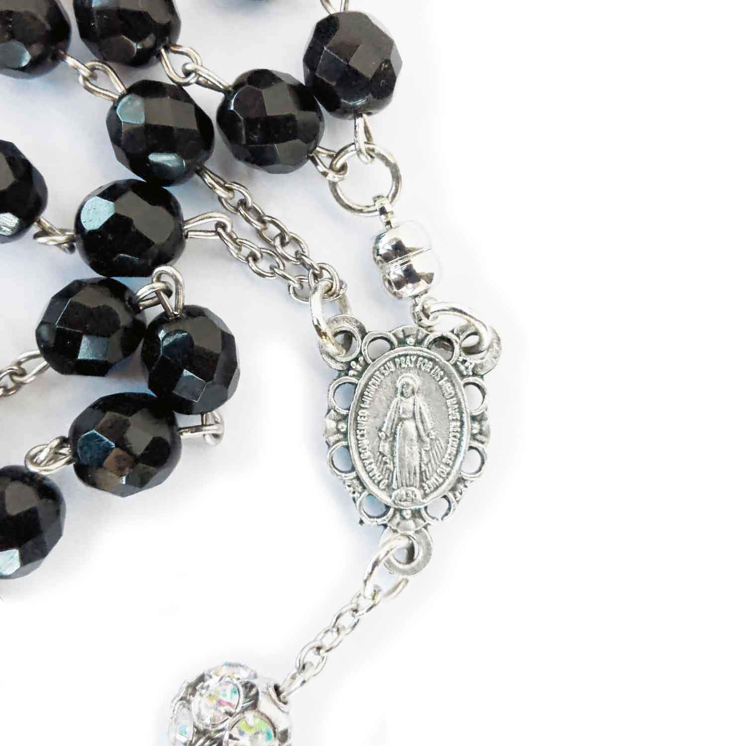 Ave Maria Rosary Necklace