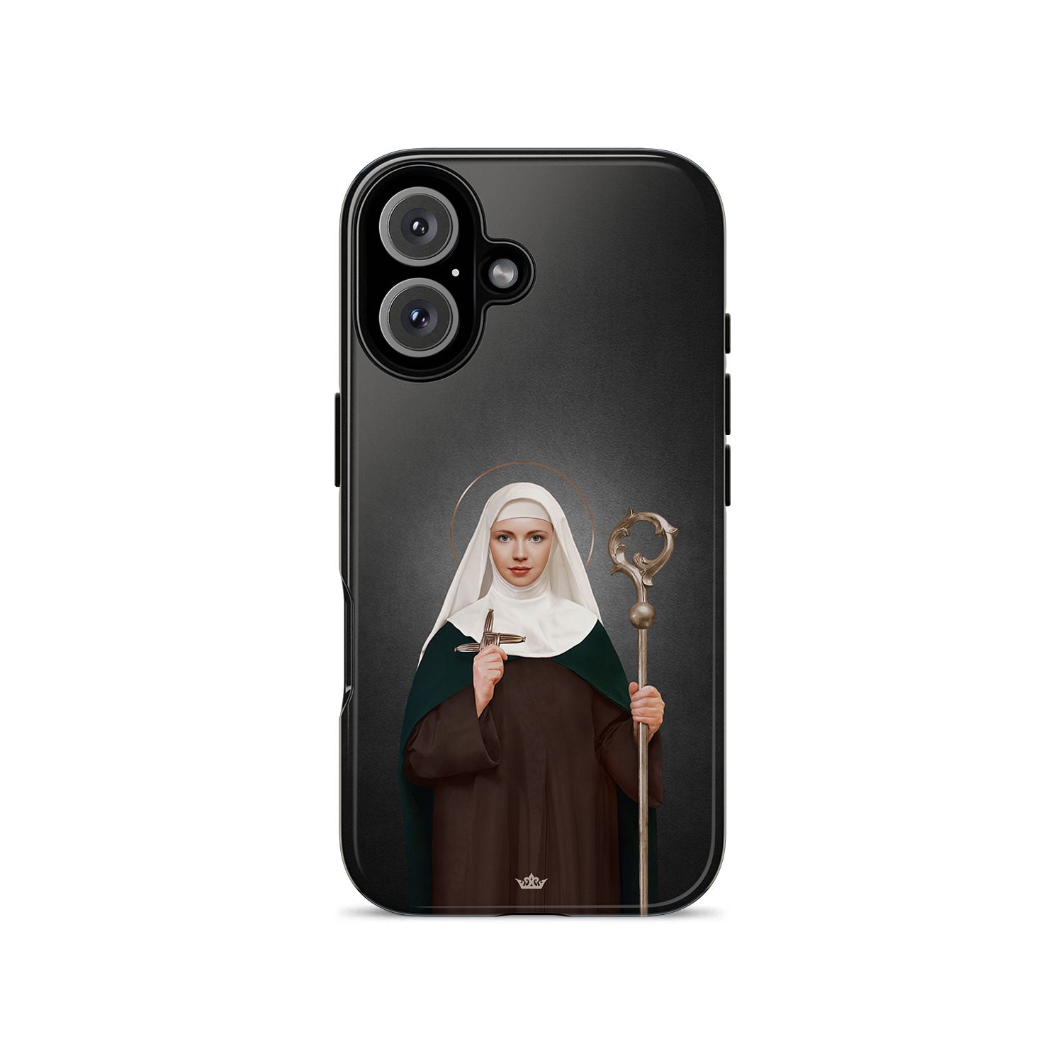 St. Brigid of Ireland Hard Phone Case (Dark)