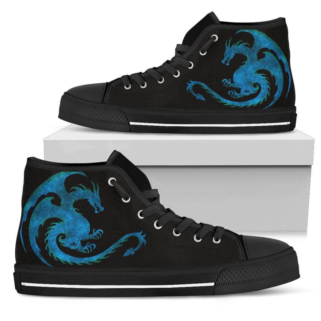 Legendary Dragon Women s Canvas High Top Shoes