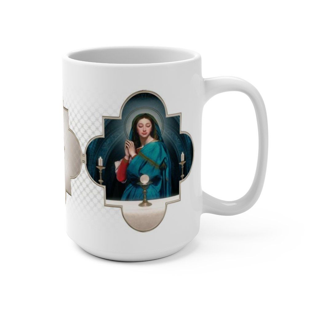 Our Lady of the Eucharist Ceramic Mug - VENXARA®