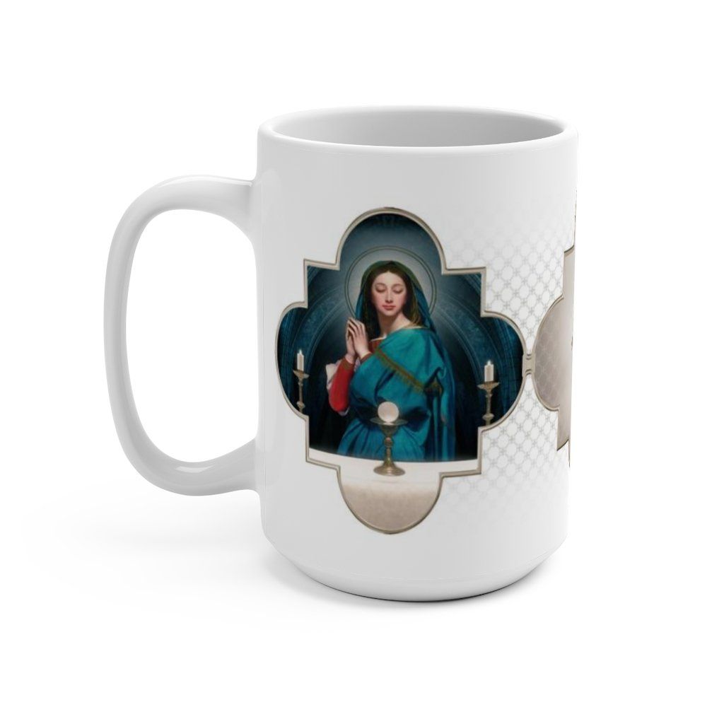 Our Lady of the Eucharist Ceramic Mug - VENXARA®