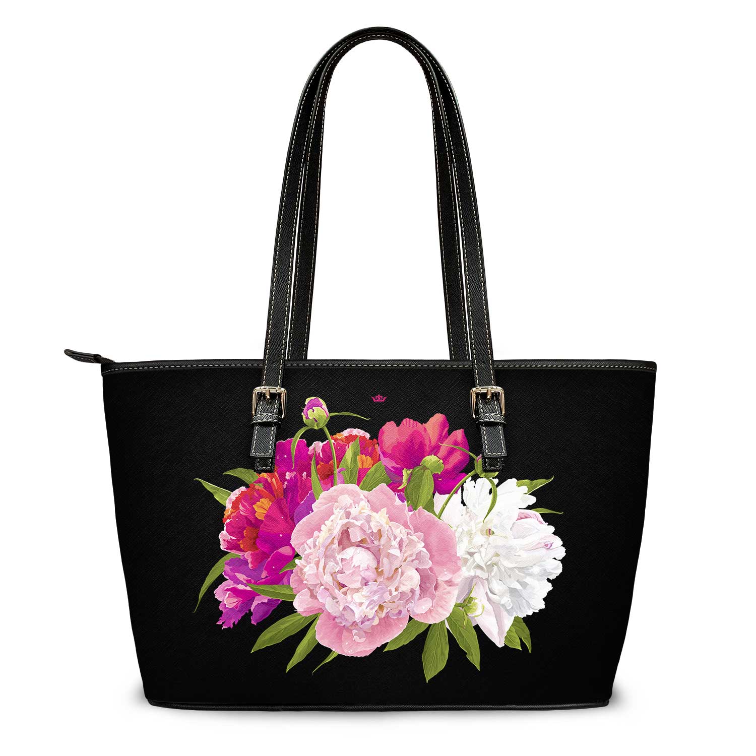 Purely Peony Tote Bag (Spicy) - VENXARA®