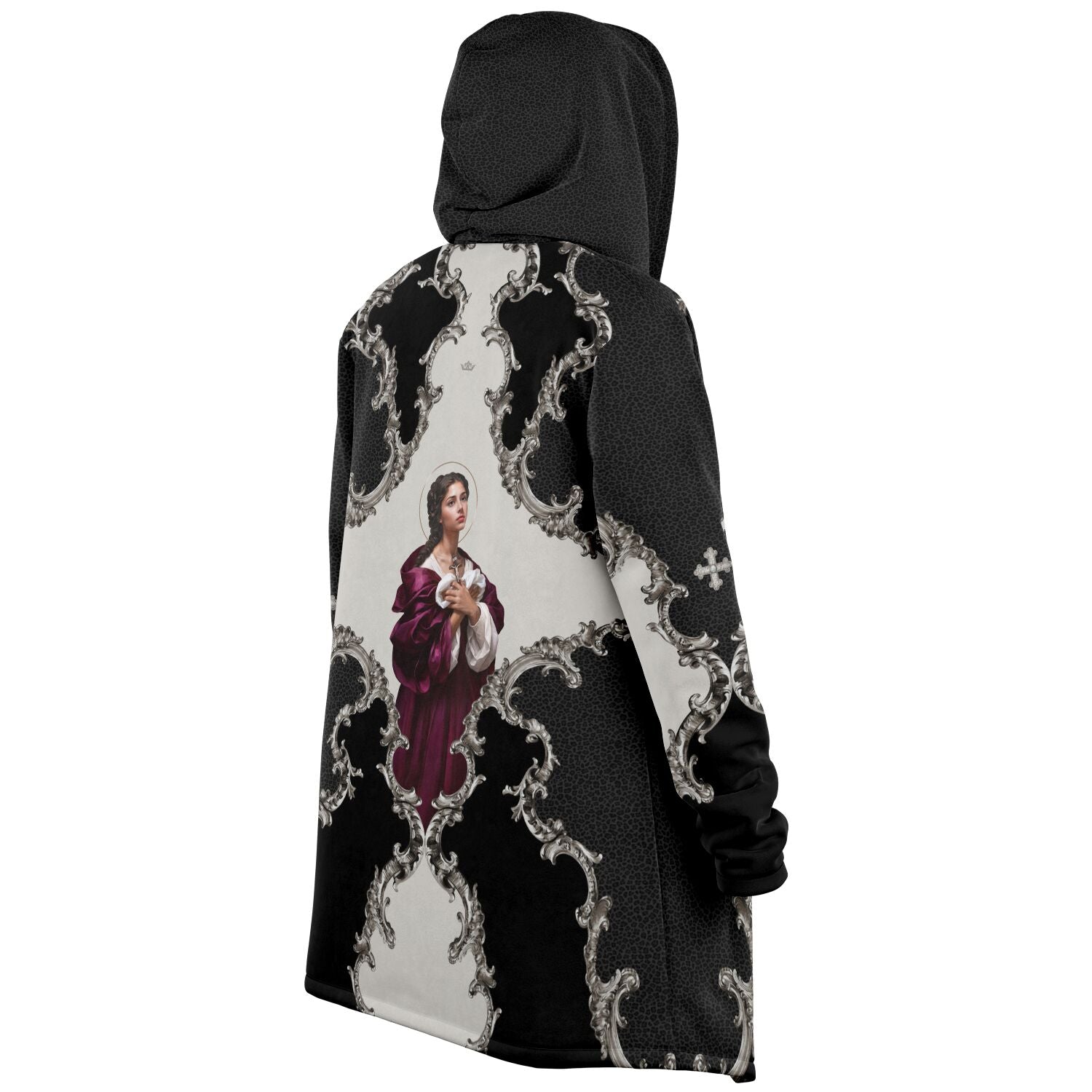 St. Agatha Microfleece Cloak (Baroque Leopard) - VENXARA®