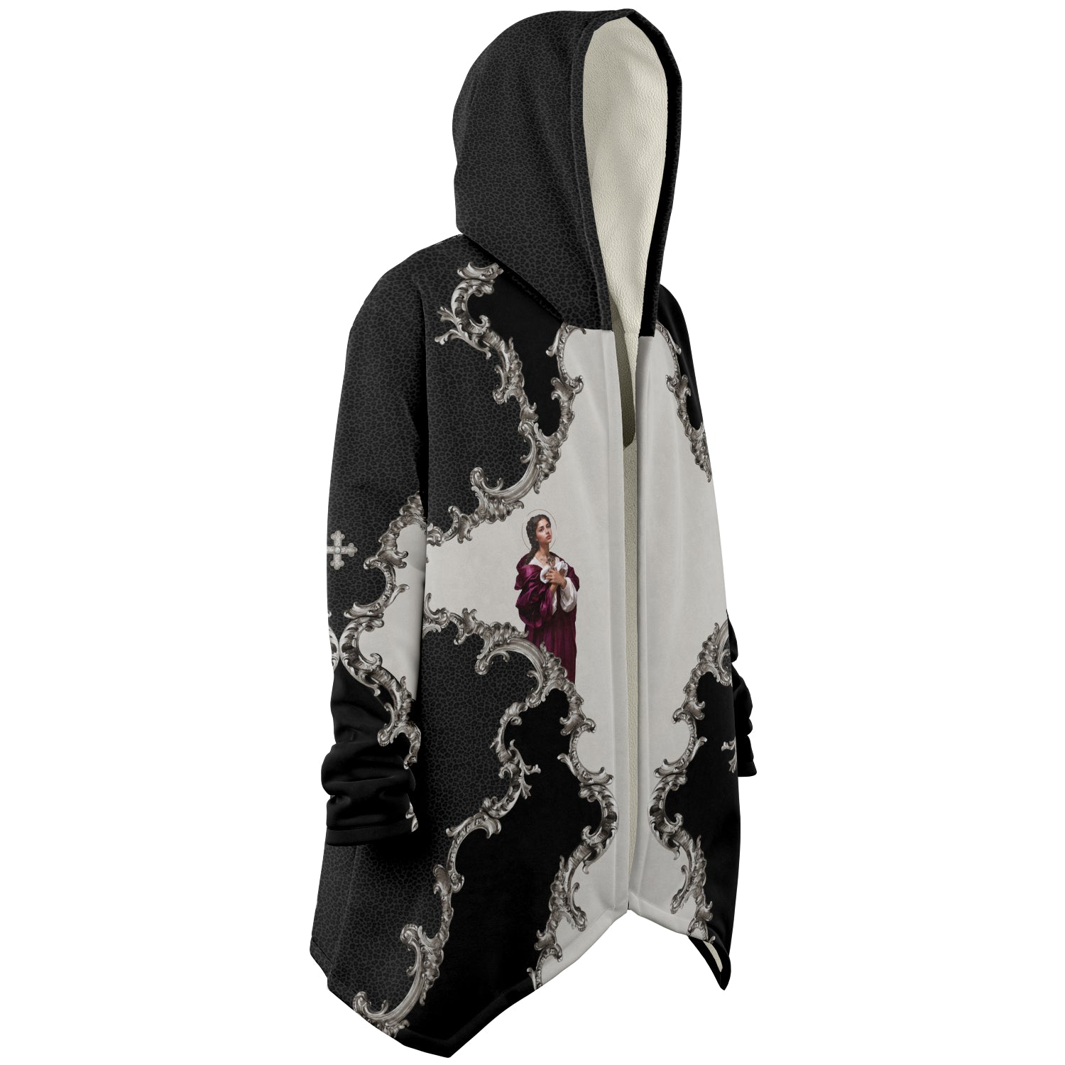 St. Agatha Microfleece Cloak (Baroque Leopard) - VENXARA®