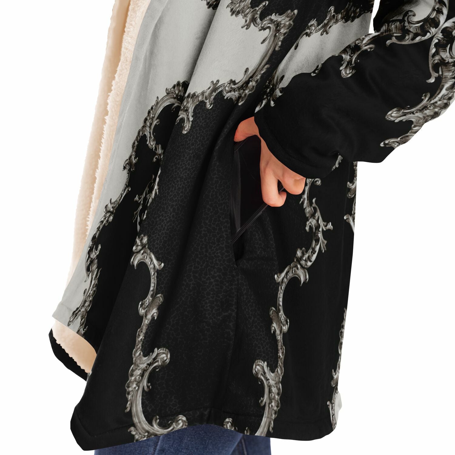 St. Agatha Microfleece Cloak (Baroque Leopard) - VENXARA®