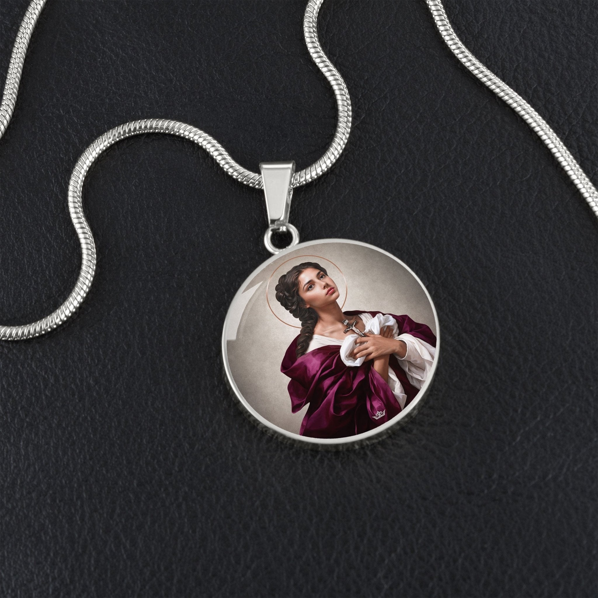 St. Agatha Pendant Necklace - VENXARA®