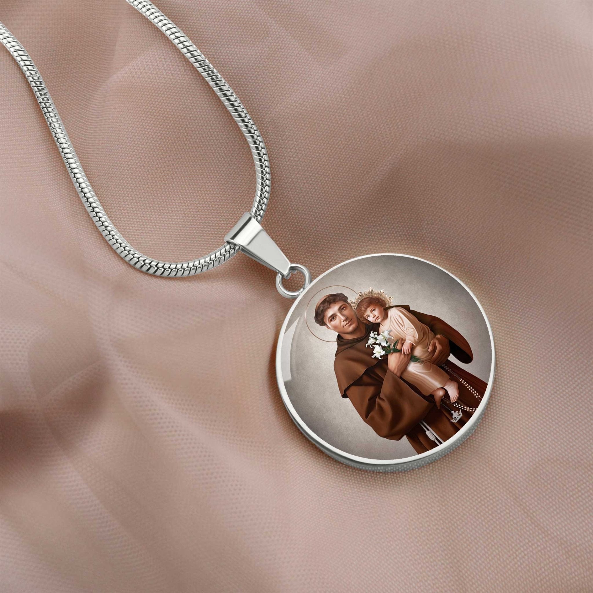 St. Anthony of Padua Pendant Necklace - VENXARA®