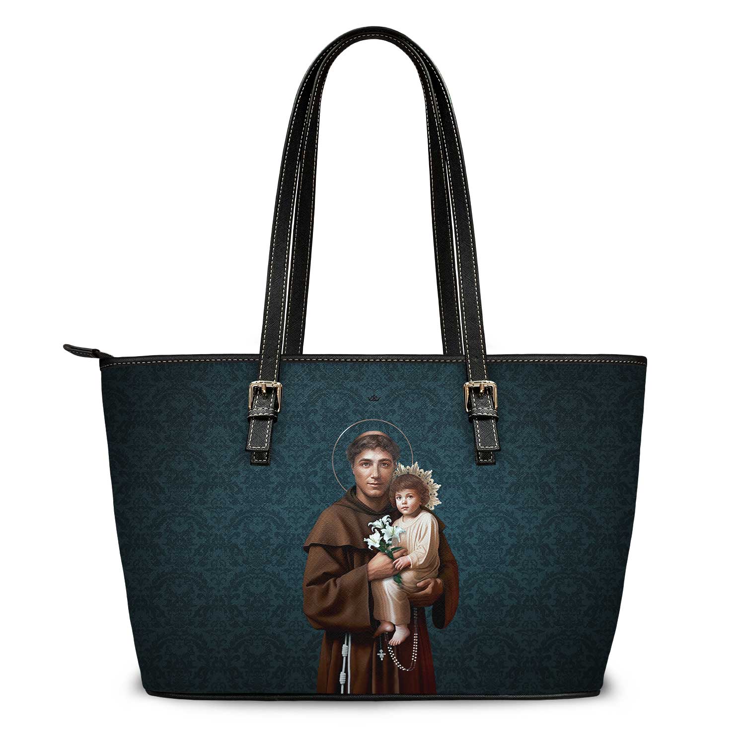 St. Anthony of Padua Tote Bag (Celestial Blue) - VENXARA®