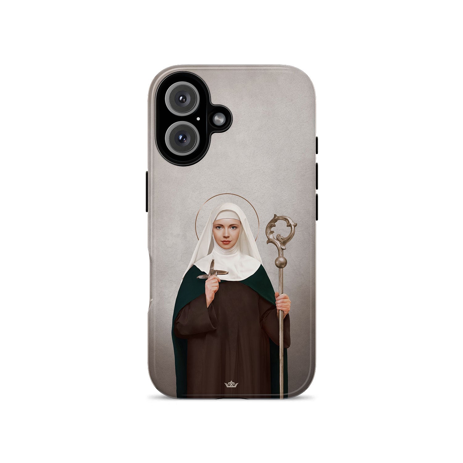 St. Brigid of Ireland Hard Phone Case (Light) - VENXARA®