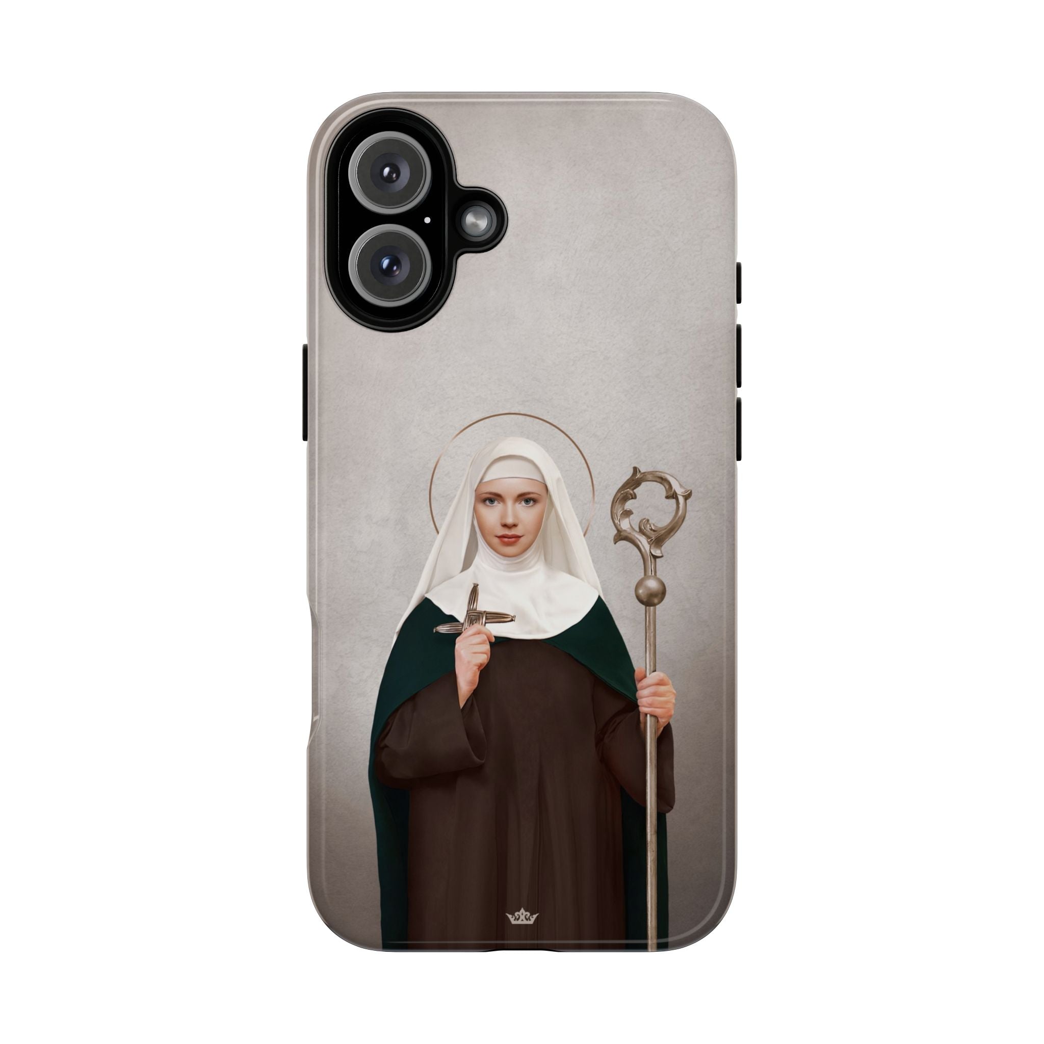 St. Brigid of Ireland Hard Phone Case (Light) - VENXARA®