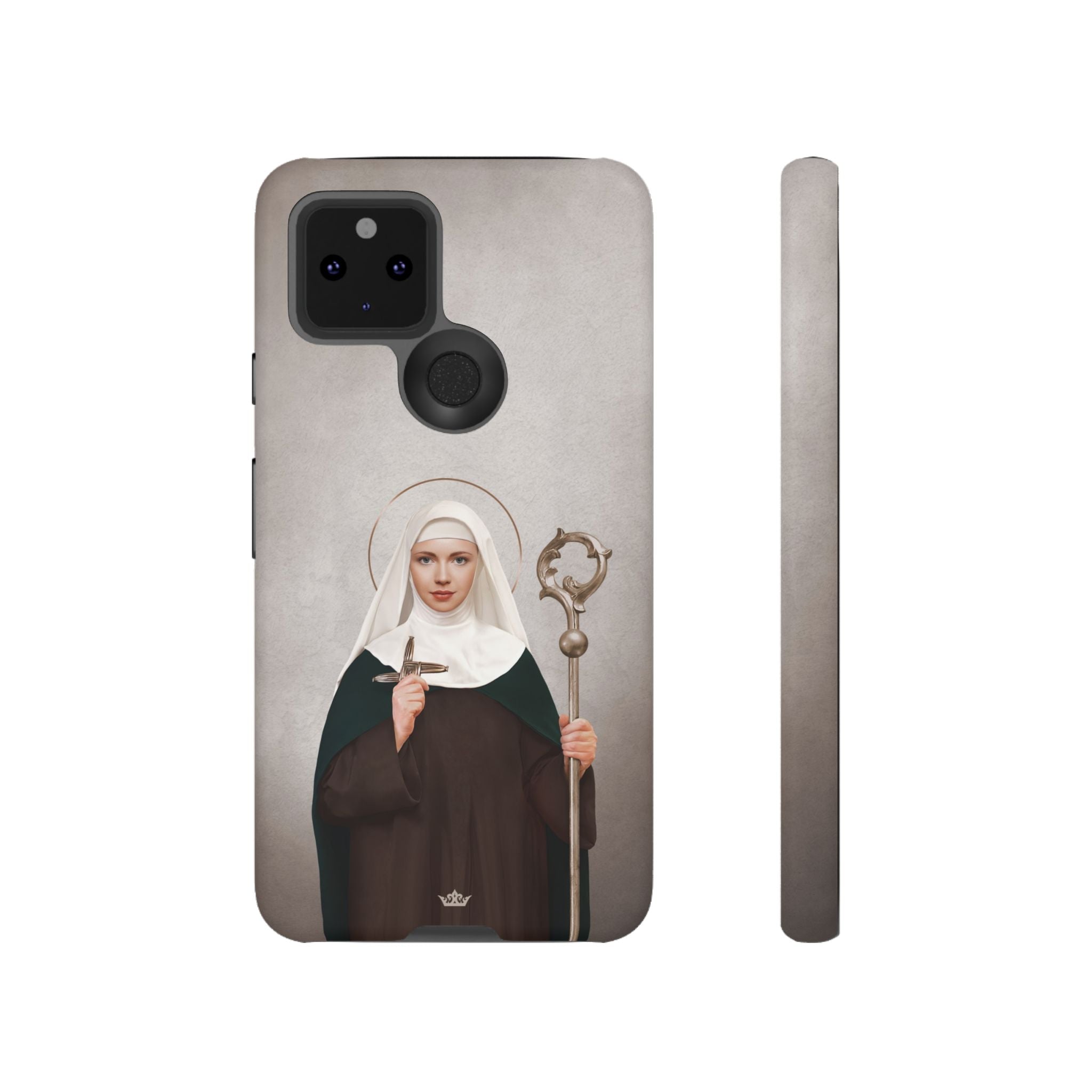 St. Brigid of Ireland Hard Phone Case (Light) - VENXARA®