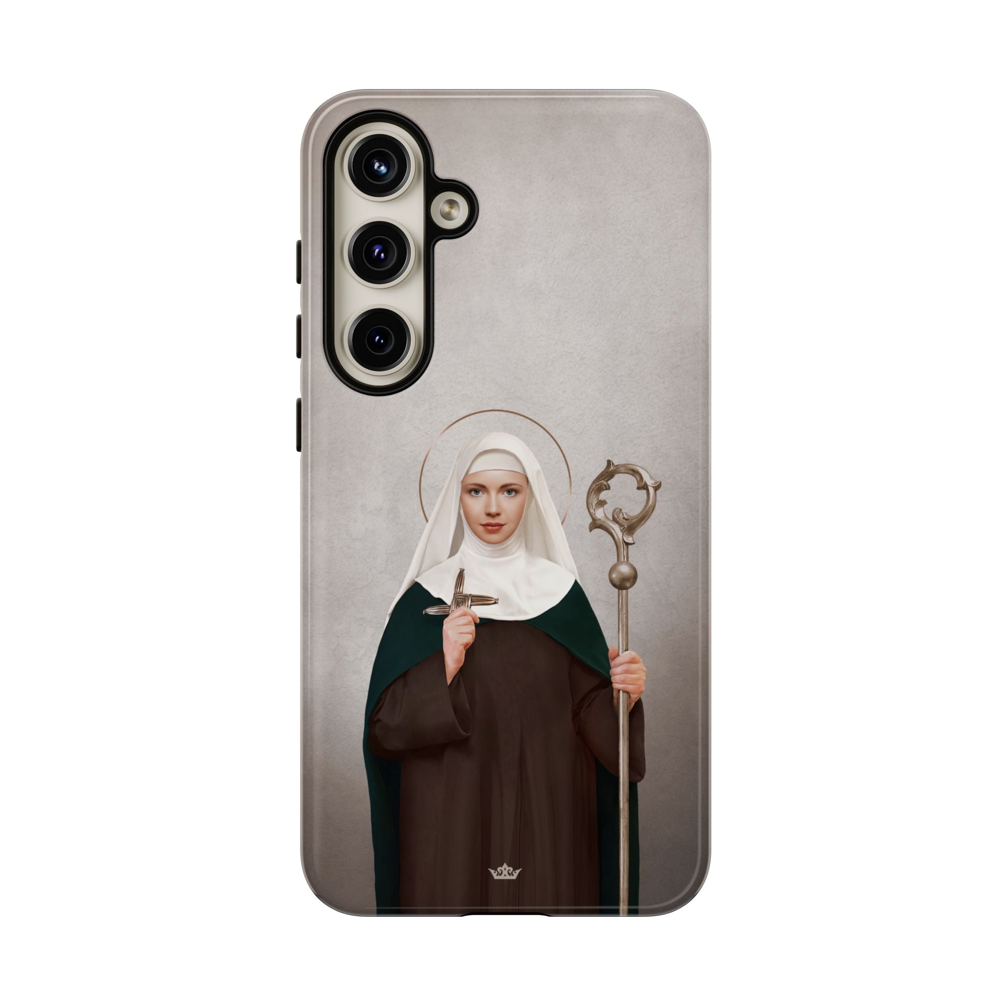 St. Brigid of Ireland Hard Phone Case (Light) - VENXARA®