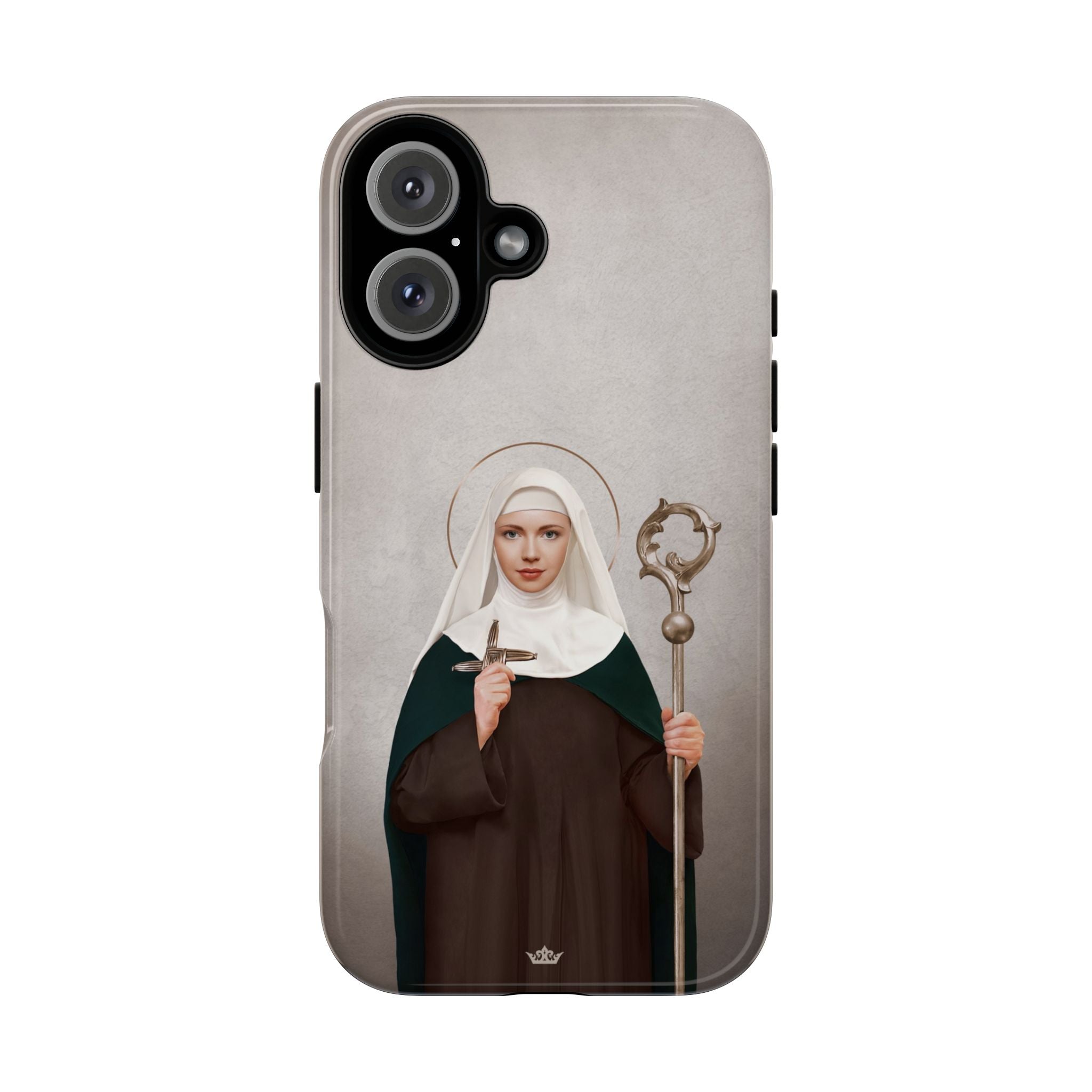 St. Brigid of Ireland Hard Phone Case (Light) - VENXARA®