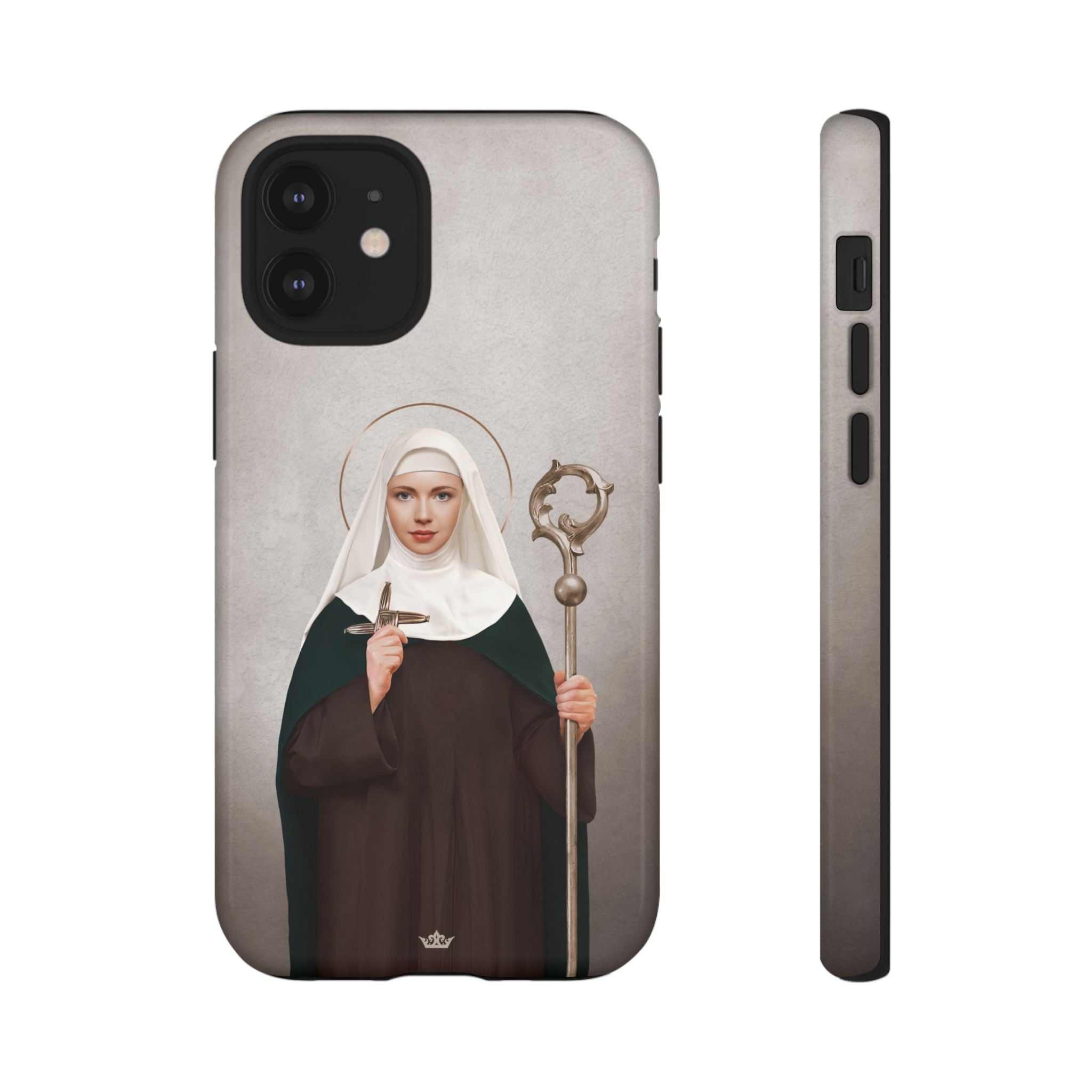 St. Brigid of Ireland Hard Phone Case (Light) - VENXARA®