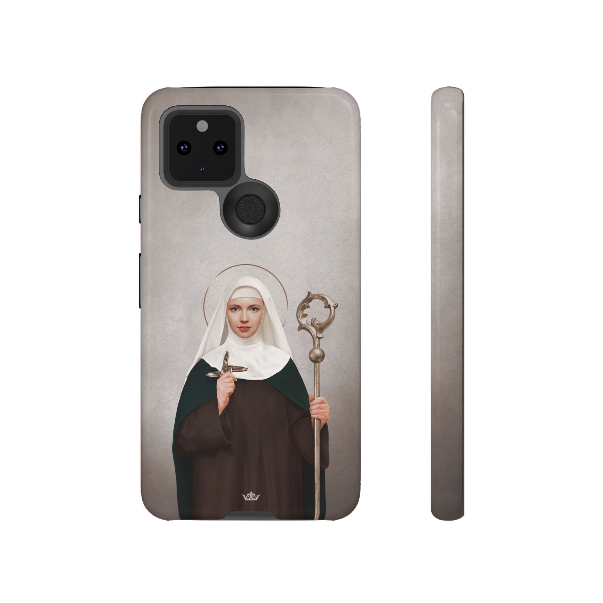 St. Brigid of Ireland Hard Phone Case (Light) - VENXARA®