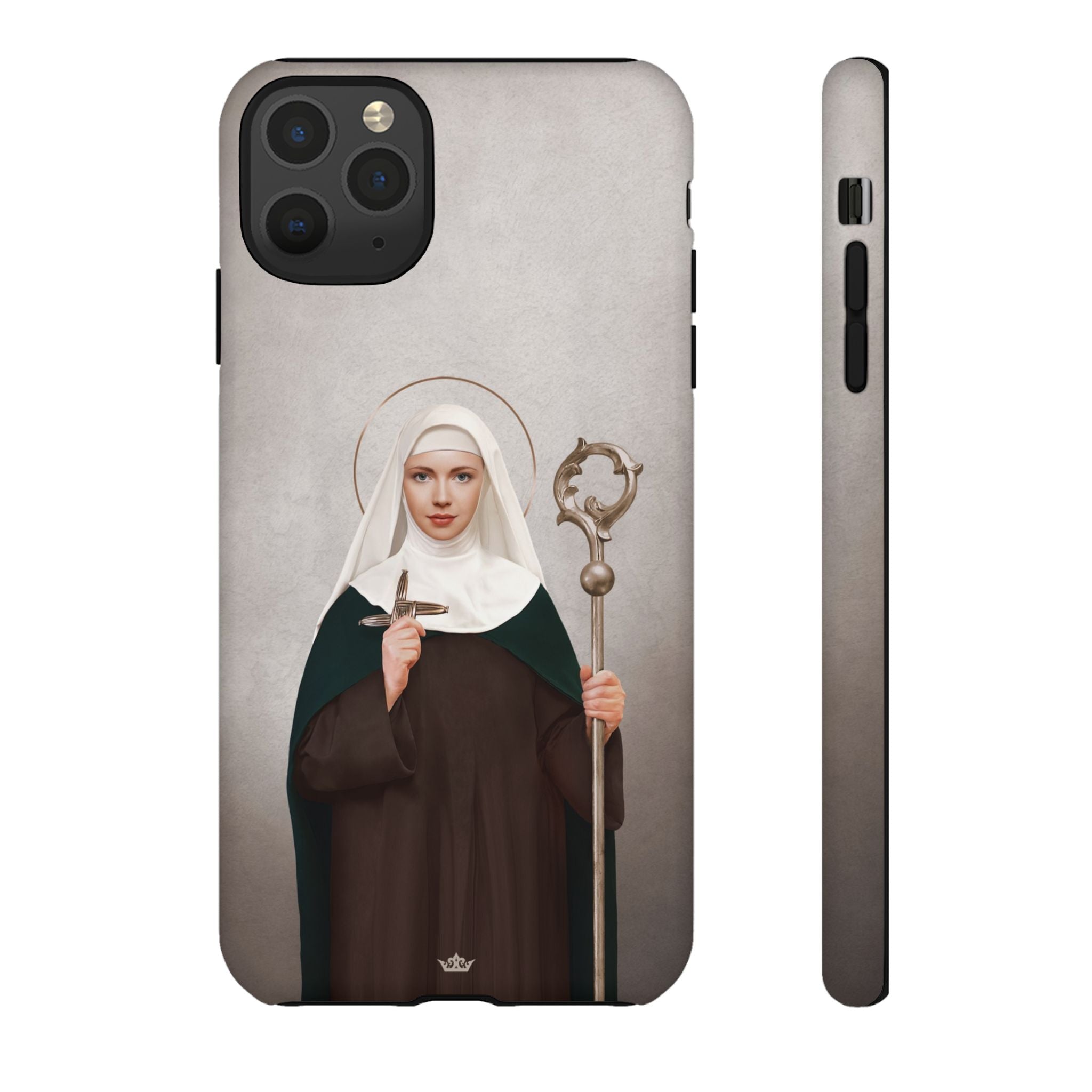 St. Brigid of Ireland Hard Phone Case (Light) - VENXARA®