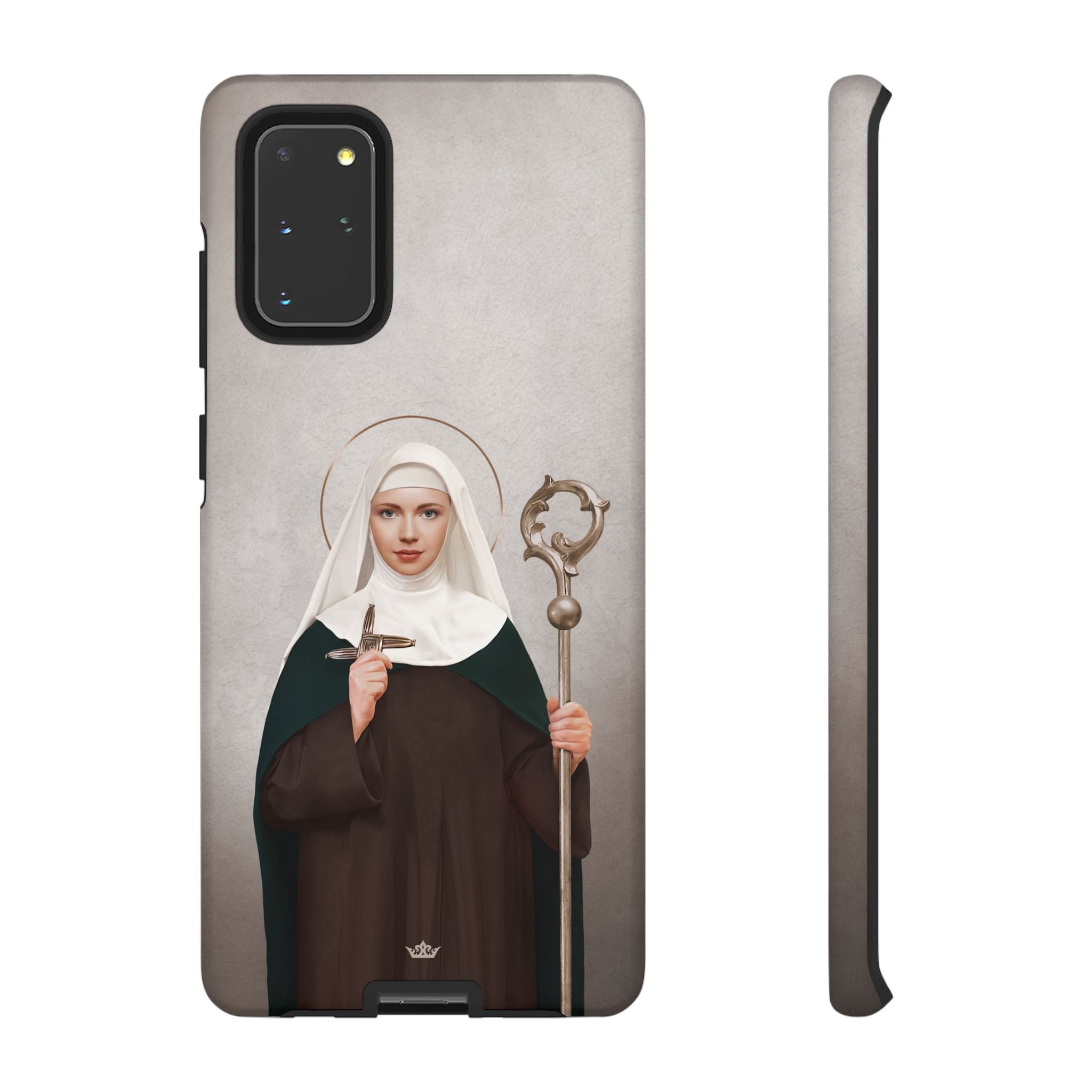 St. Brigid of Ireland Hard Phone Case (Light) - VENXARA®