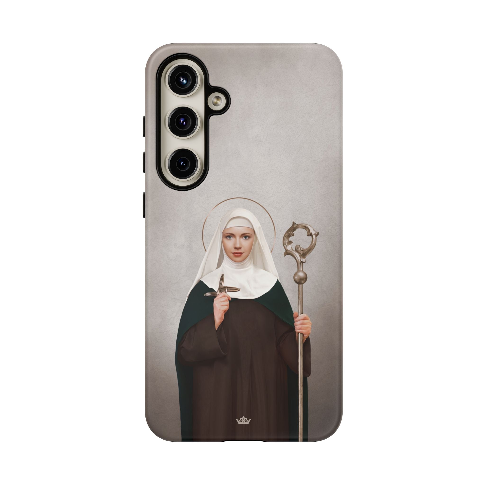 St. Brigid of Ireland Hard Phone Case (Light) - VENXARA®