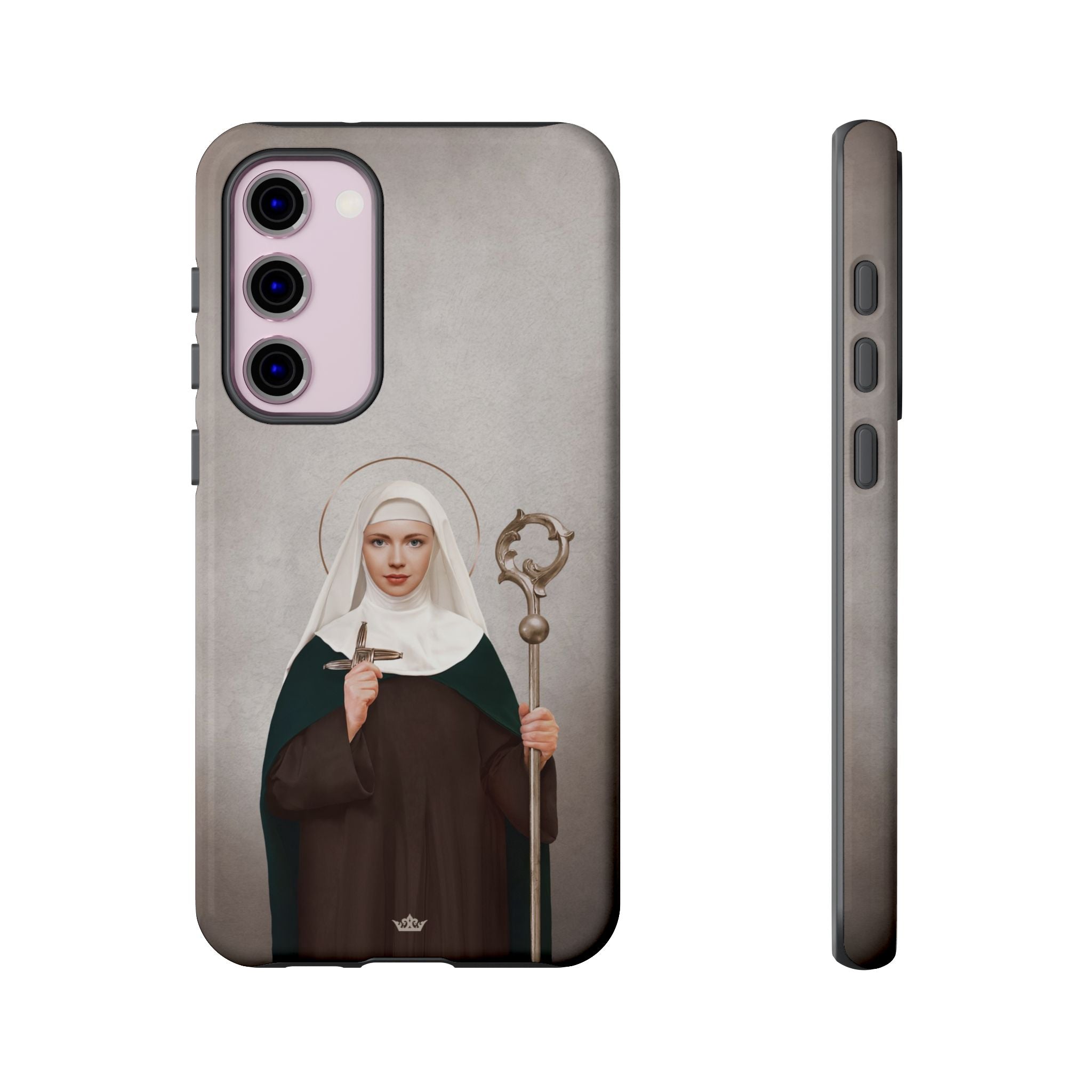 St. Brigid of Ireland Hard Phone Case (Light) - VENXARA®