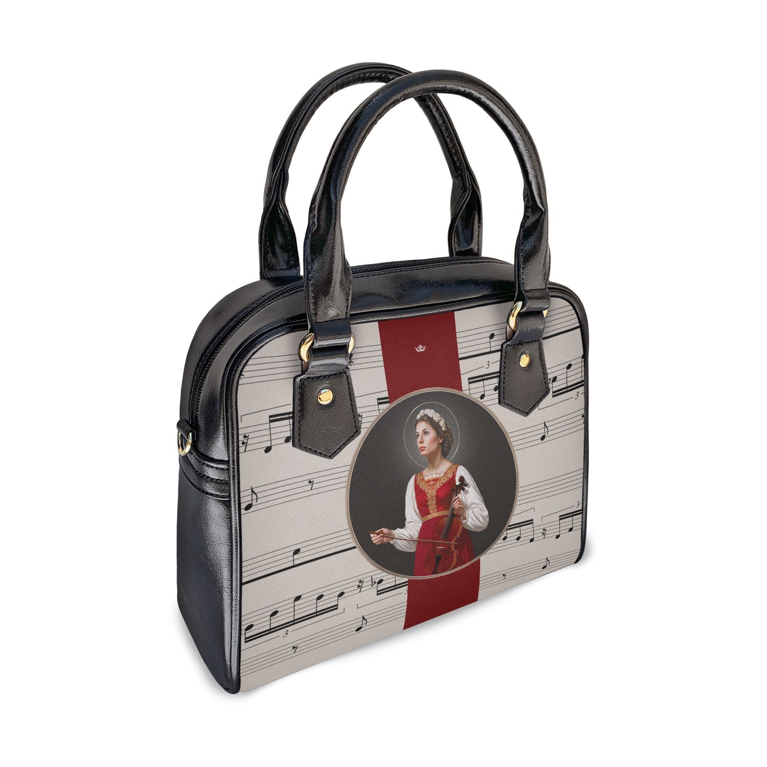 St. Cecilia Handbag (Music Notes Sand) - VENXARA®