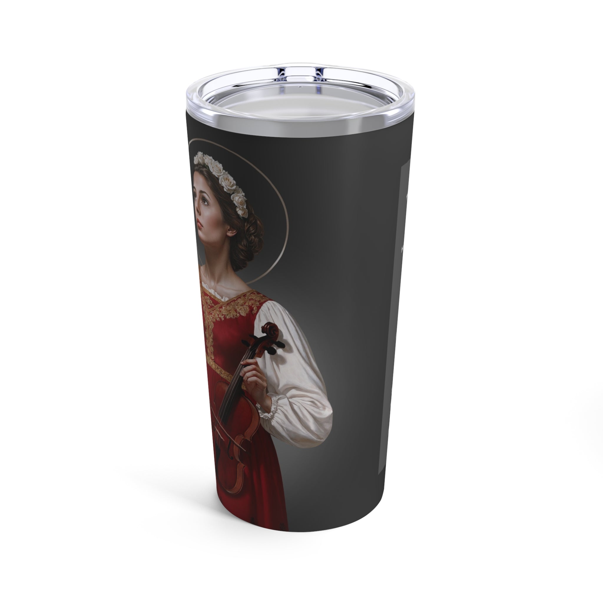 St. Cecilia Lord's Prayer Tumbler 20 oz. (Ash) - VENXARA®