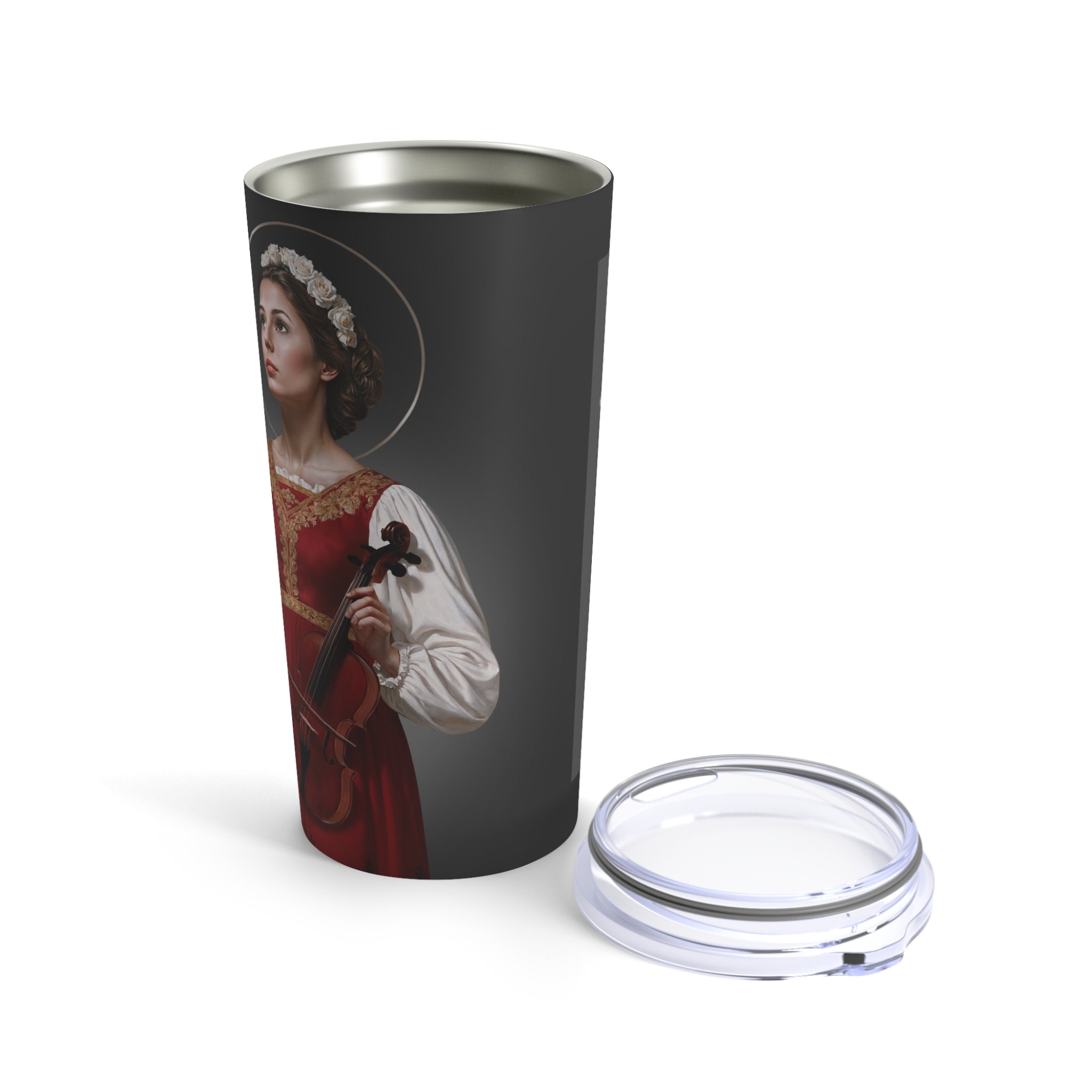 St. Cecilia Lord's Prayer Tumbler 20 oz. (Ash) - VENXARA®