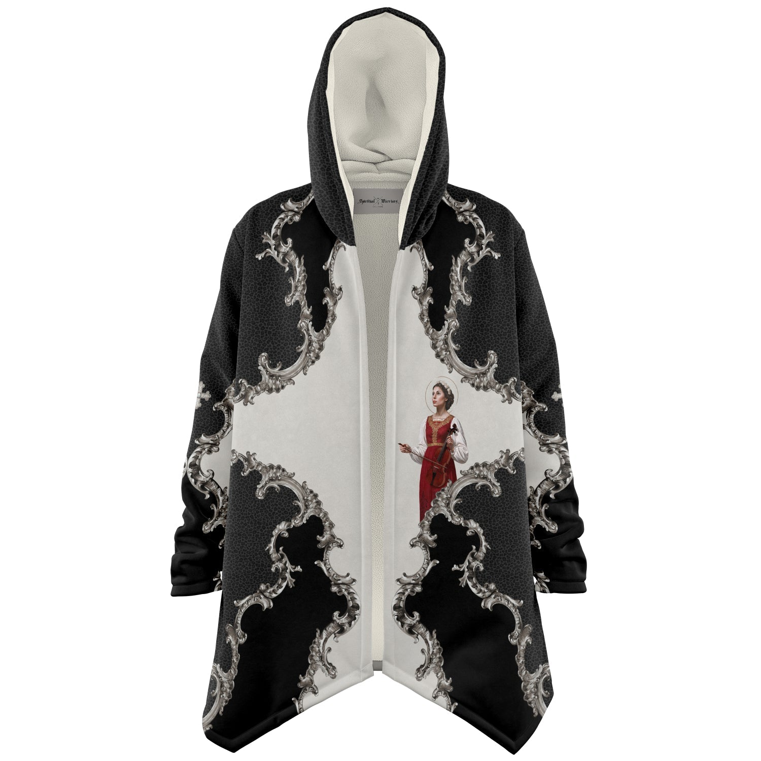 St. Cecilia Microfleece Cloak (Baroque Leopard) - VENXARA®