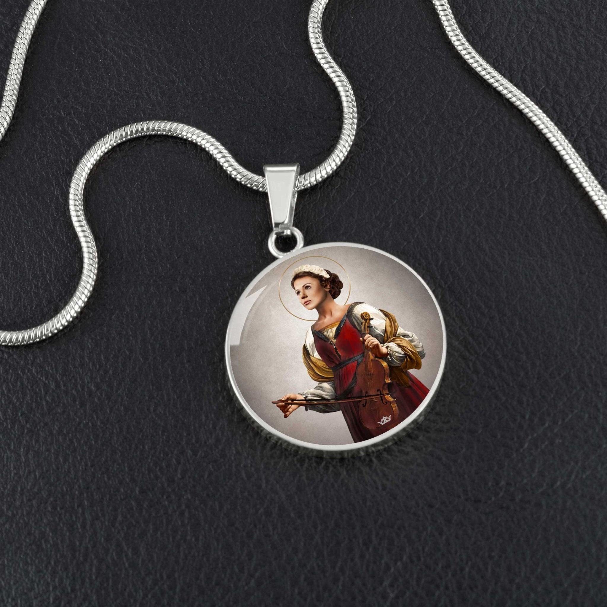St. Cecilia Pendant Necklace - VENXARA®